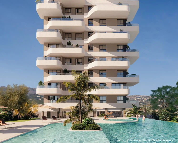 Apartamento en Calpe de 3 dormitorios