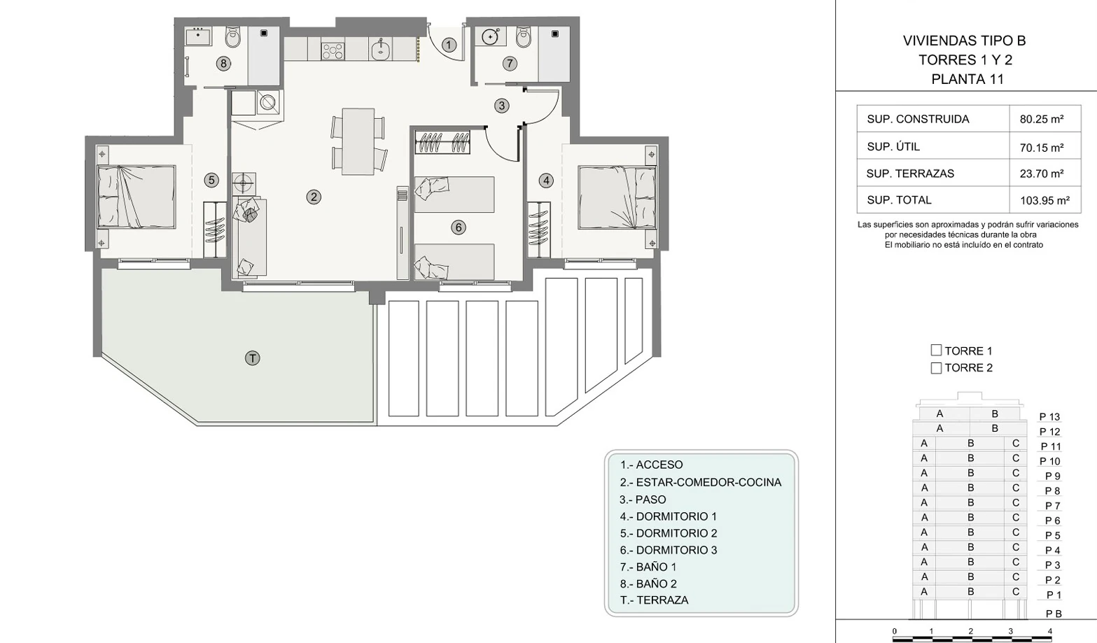 Apartamento moderno con vistas al mar en Calpe