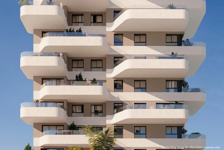 Apartamento en Calpe de 3 dormitorios