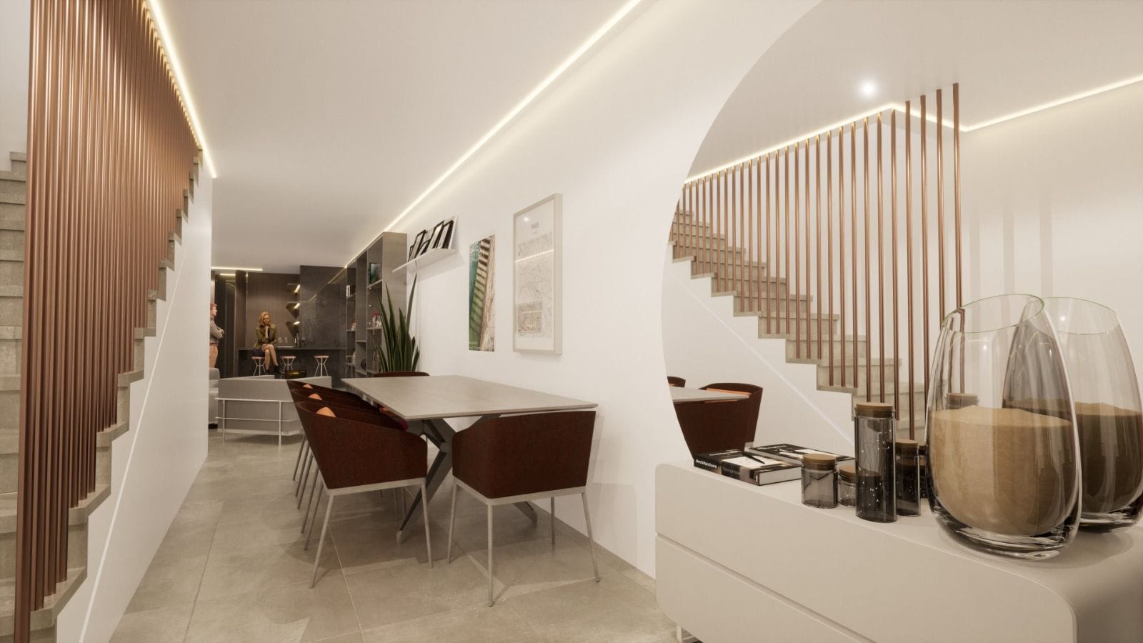 Adosado moderno de nueva construcción en el corazón de Calpe