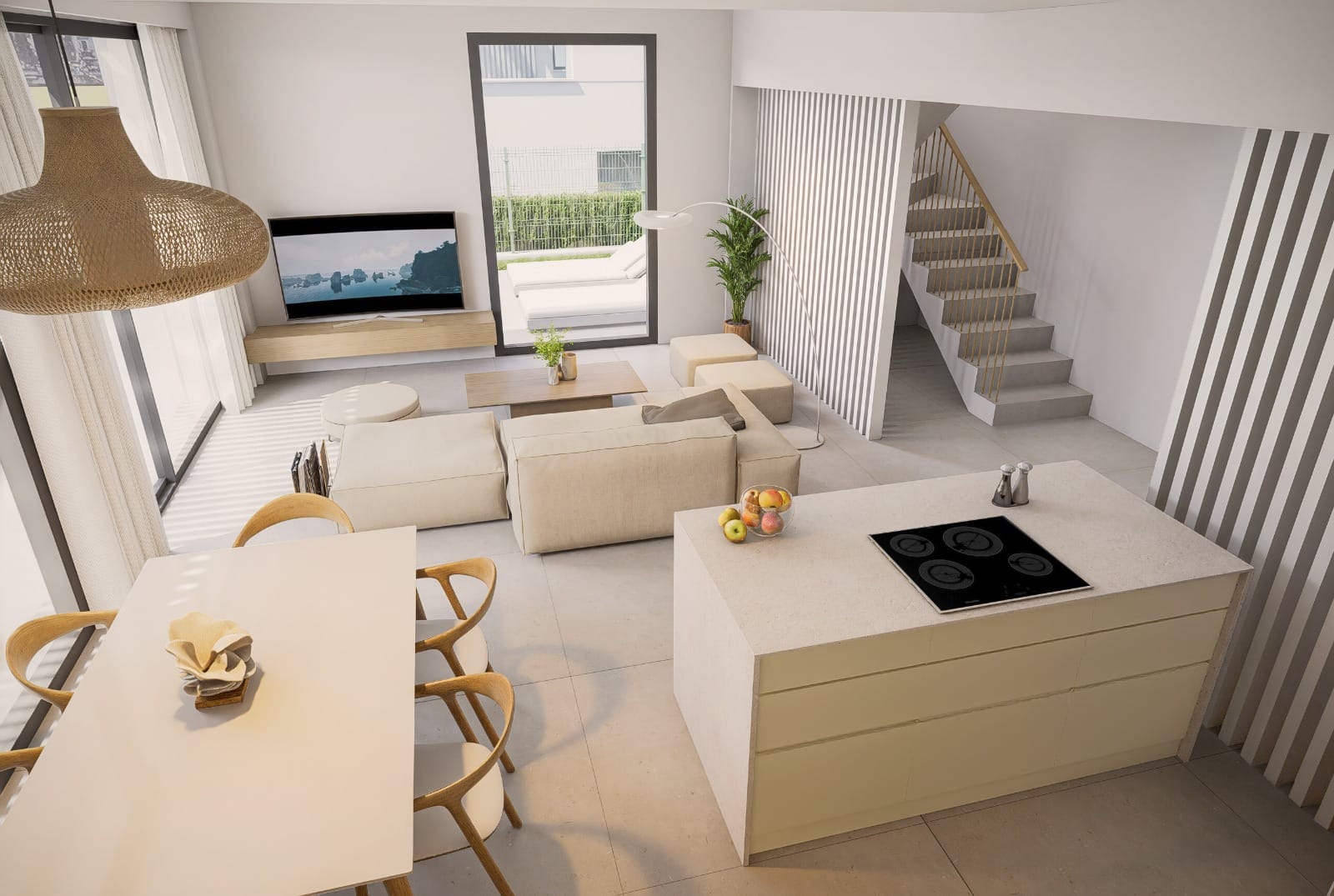 Residencial de obra nueva de villas de lujo en Finestrat