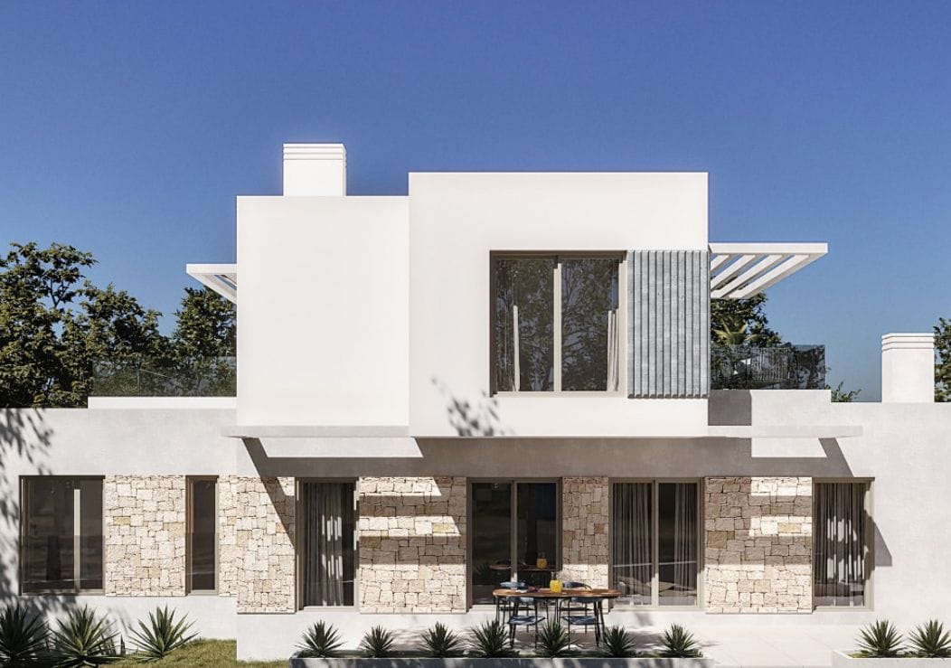 Residencial de obra nueva de villas de lujo en Finestrat