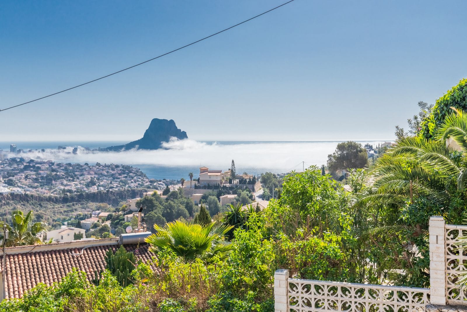 Villa moderna con vistas al mar a la venta en Calpe