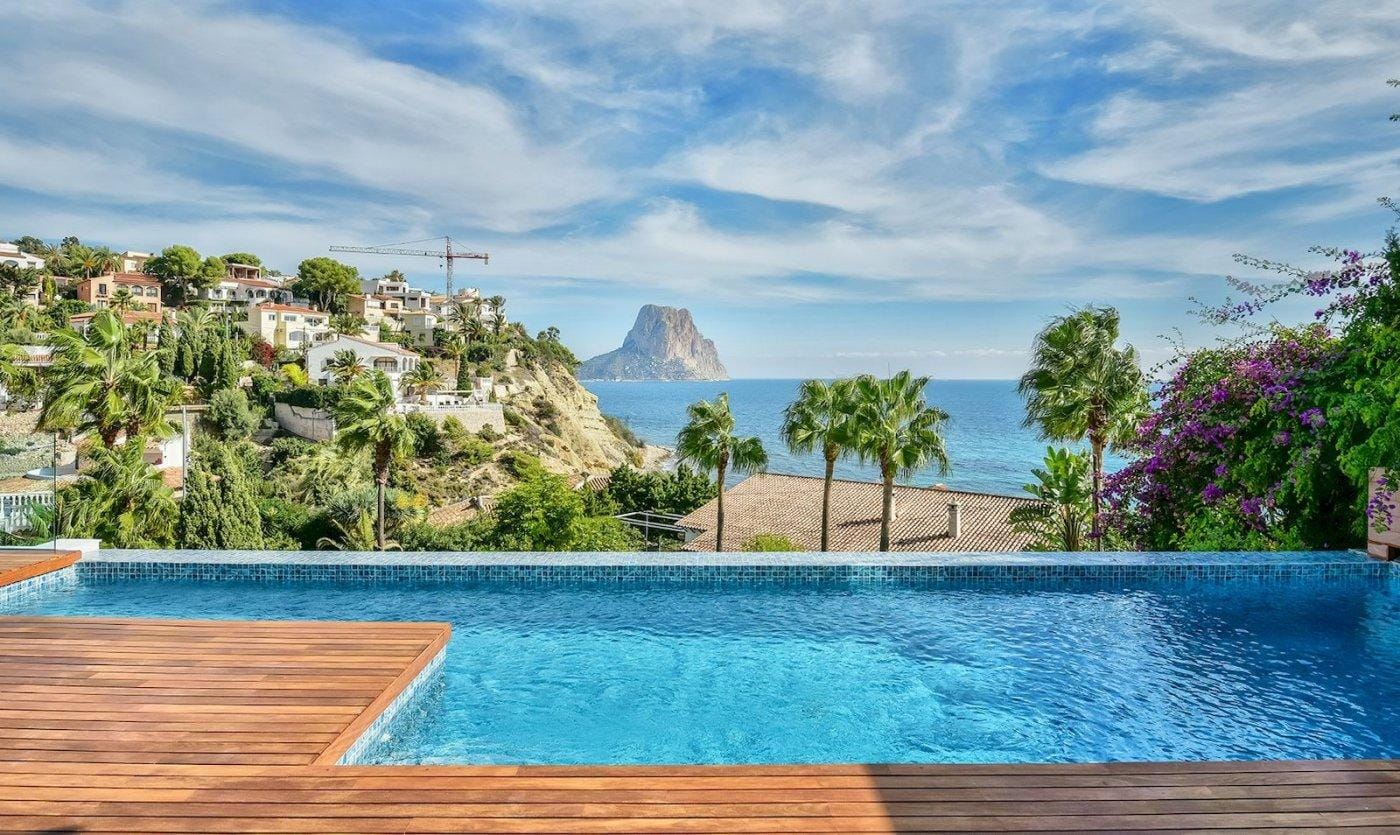 Impresionante Villa de Lujo en Calpe con Vistas al Mar, Spa Privado y Diseño Exclusivo