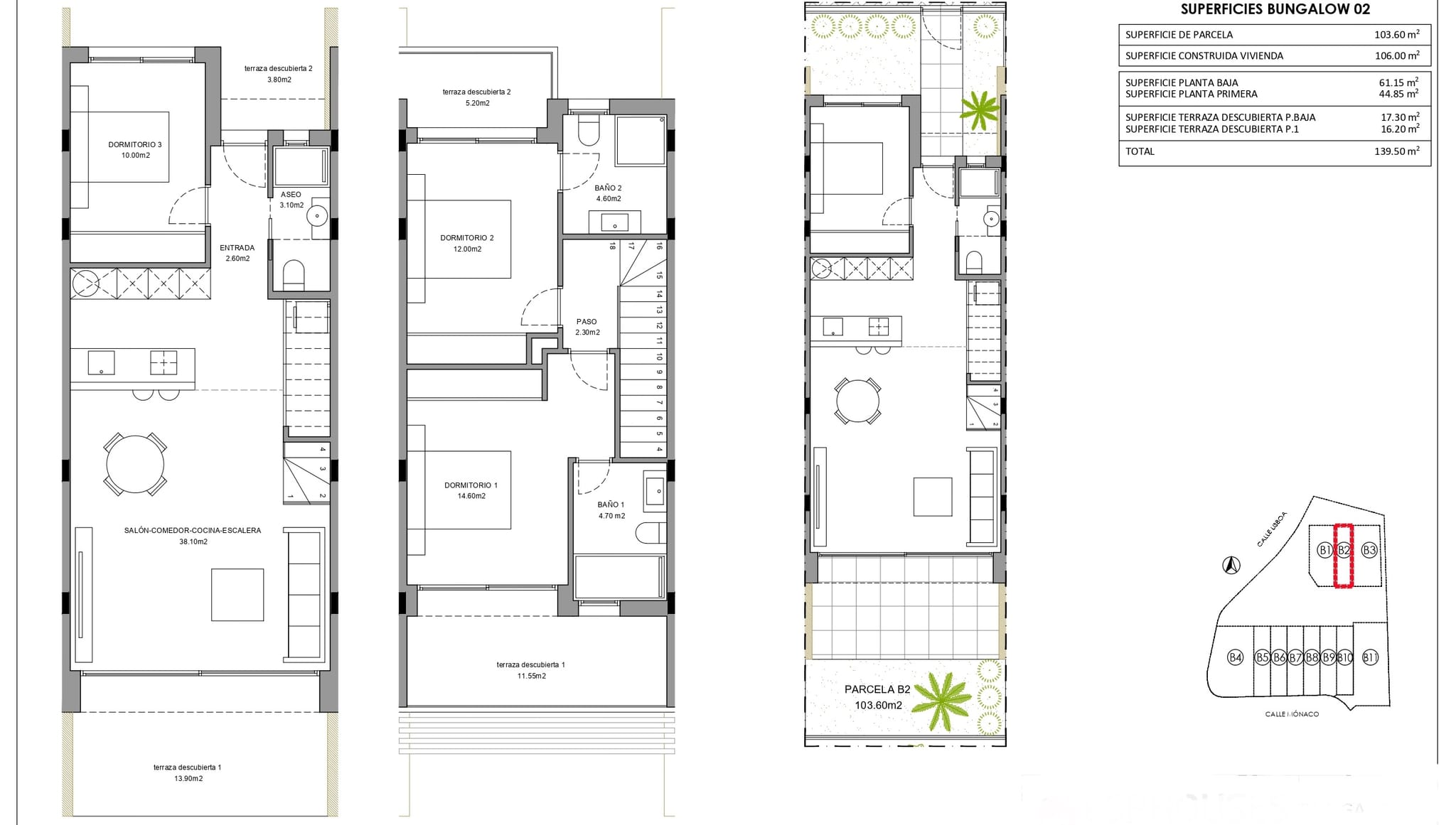 EN VENTA:  ADOSADOS DE OBRA NUEVA EN FINESTRAT A 3KM DEL MAR