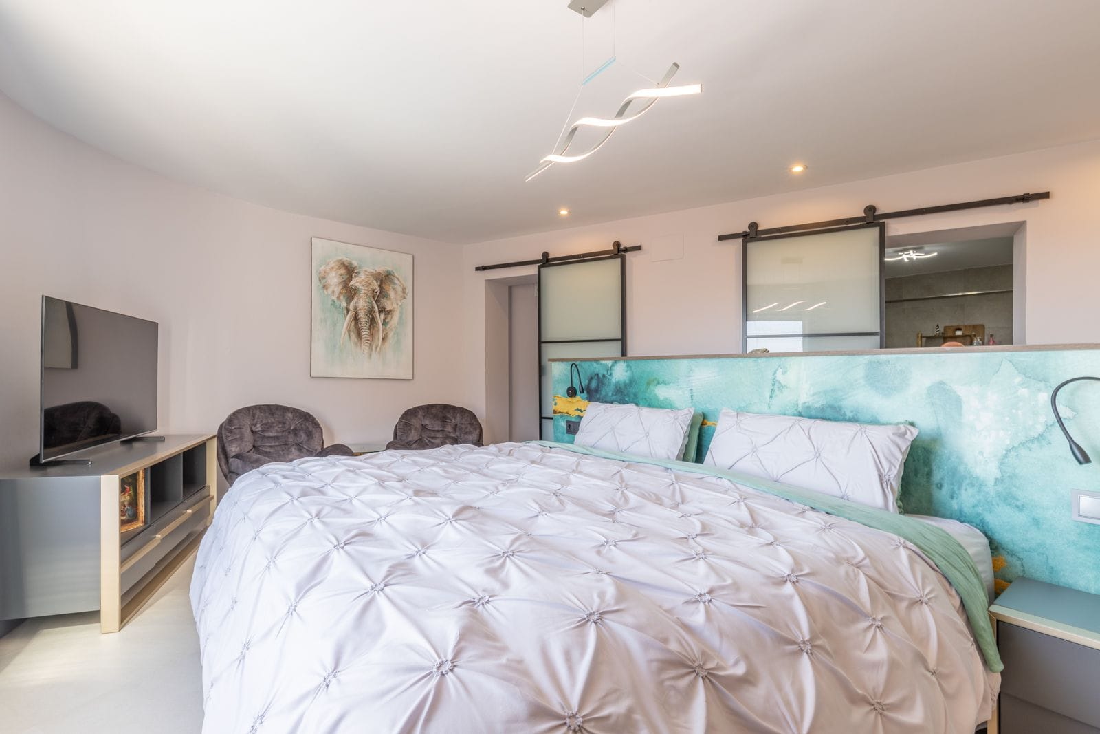 Villa moderna con vistas al mar a la venta en Calpe