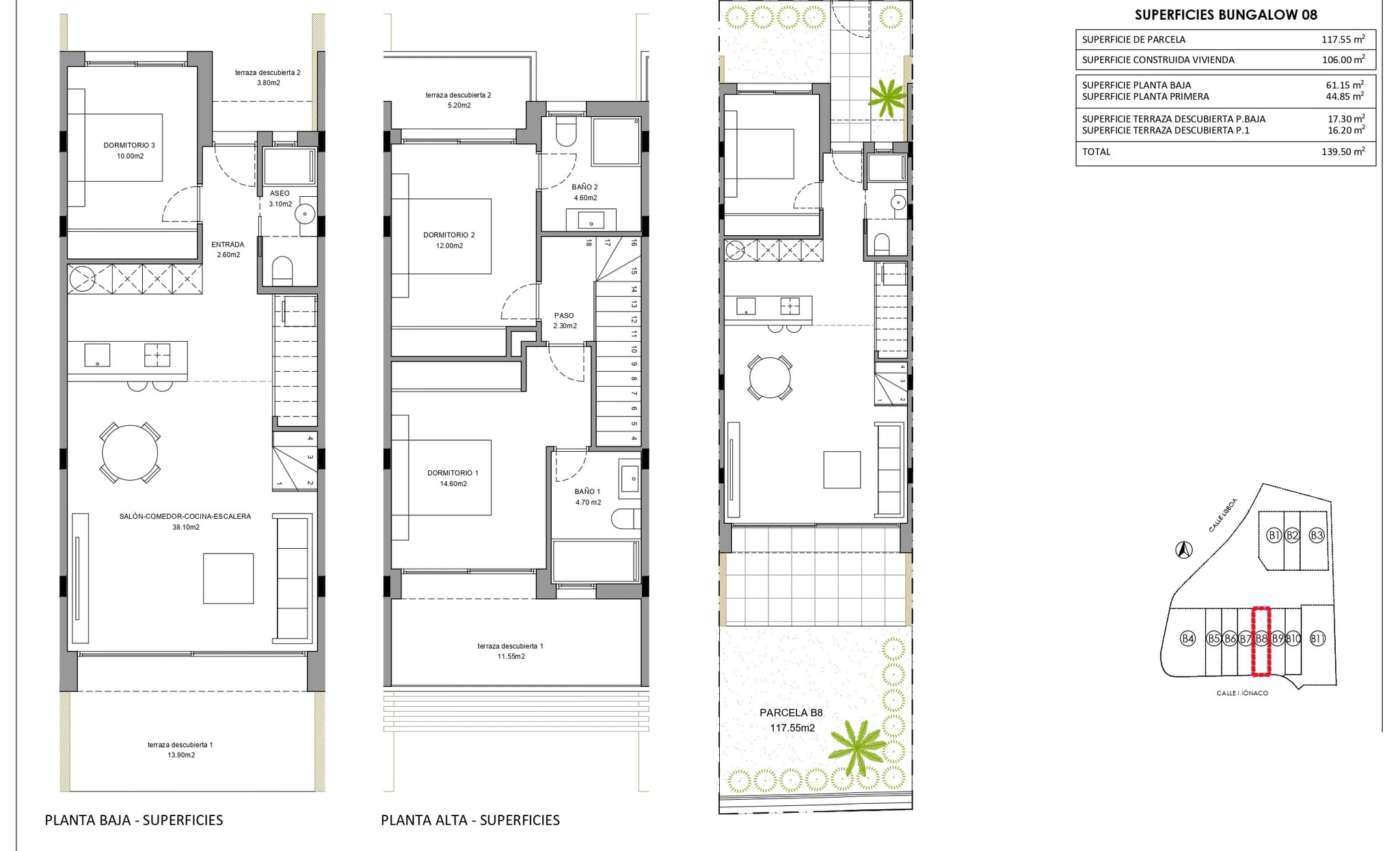 EN VENTA:  ADOSADOS DE OBRA NUEVA EN FINESTRAT A 3KM DEL MAR