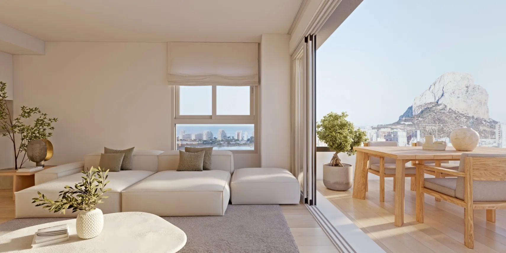 Apartamentos de Lujo de 2 y 3 Dormitorios en Calpe – Diseño Contemporáneo junto al Mar