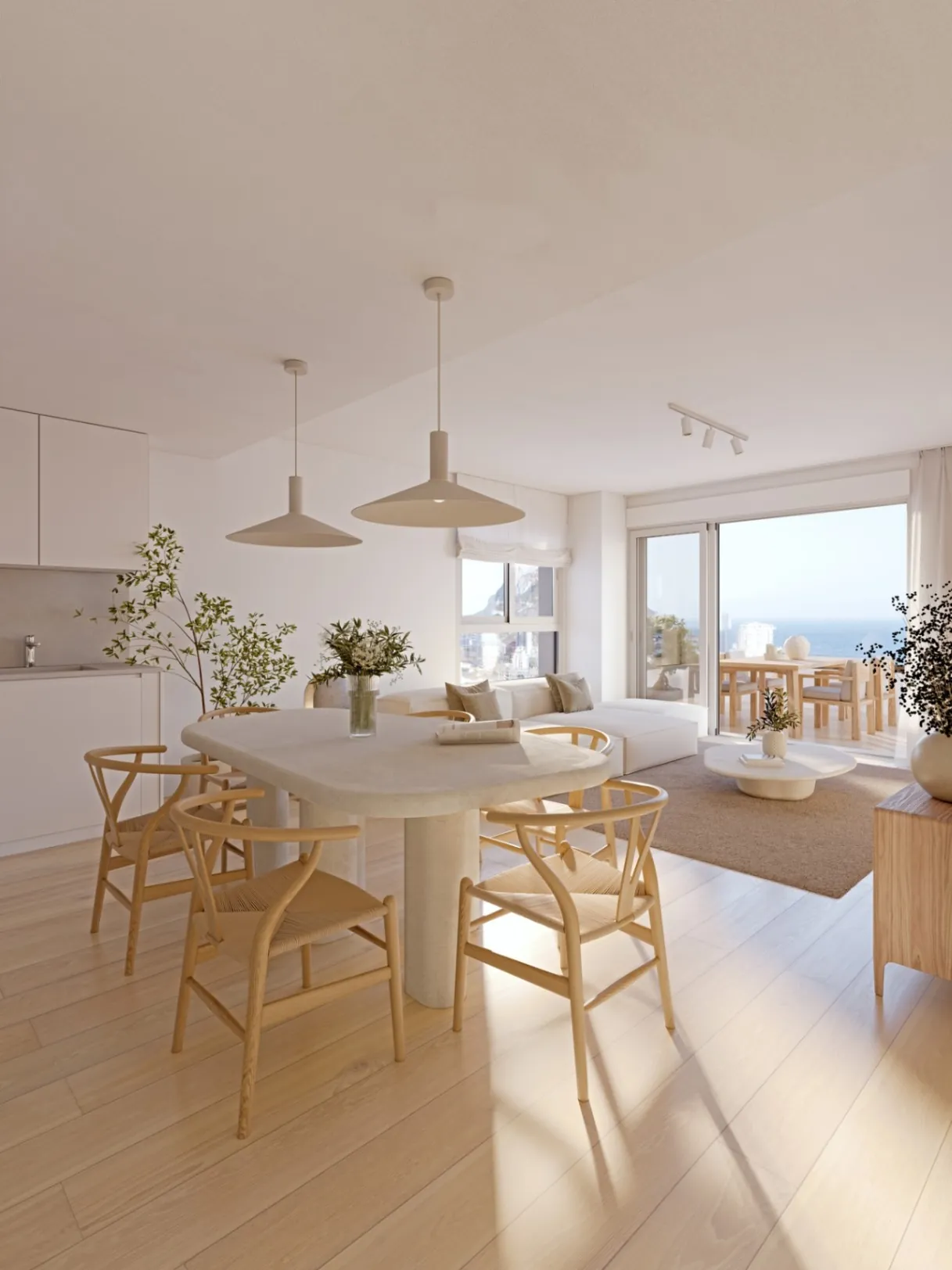 Apartamentos de Lujo de 2 y 3 Dormitorios en Calpe – Diseño Contemporáneo junto al Mar