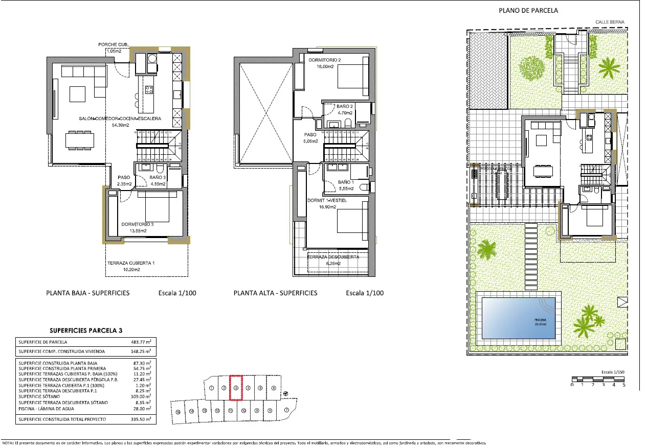 Residencial de obra nueva de bonitas villas en Finestrat