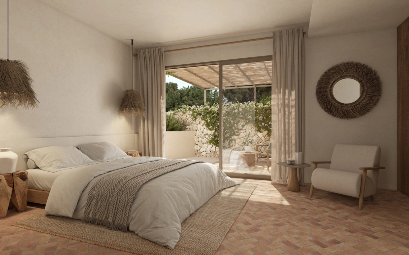 Villa mediterránea con diseño elegante y armonía entre interior y exterior en Calpe
