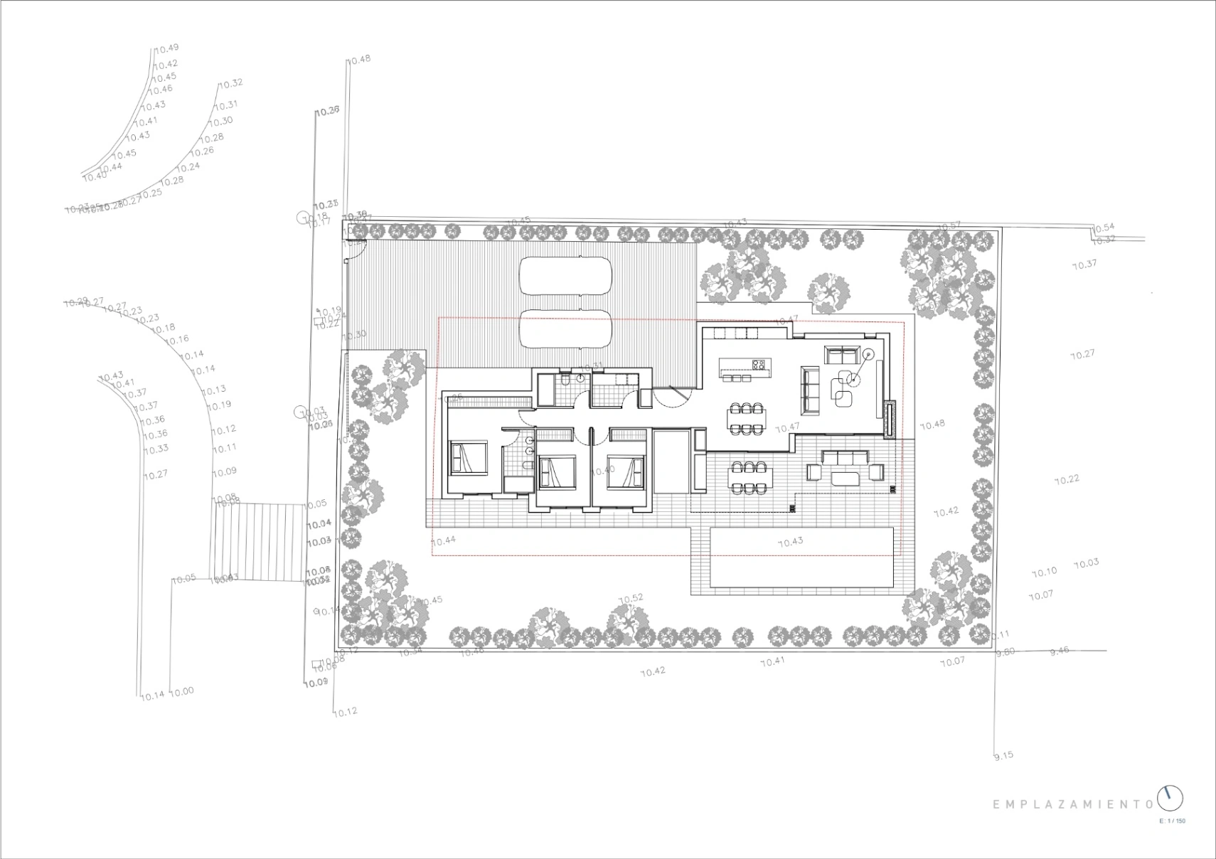 Villa moderna de una planta en la codiciada zona residencial de Pla Roig, Calpe