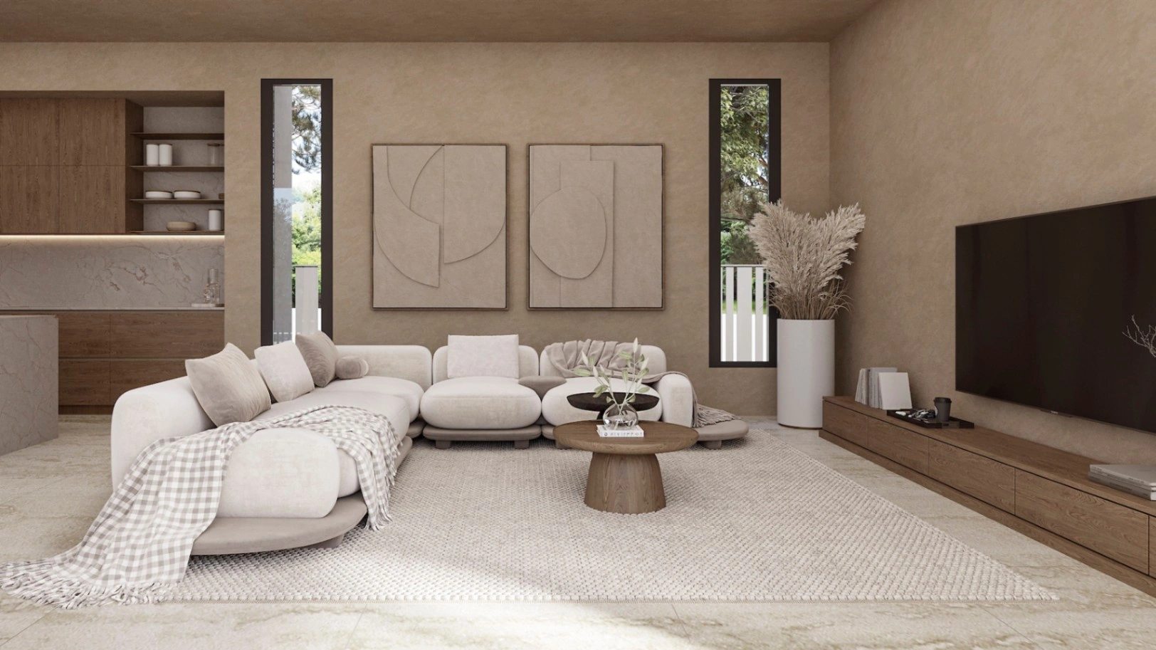 Villa moderna de una planta en la codiciada zona residencial de Pla Roig, Calpe