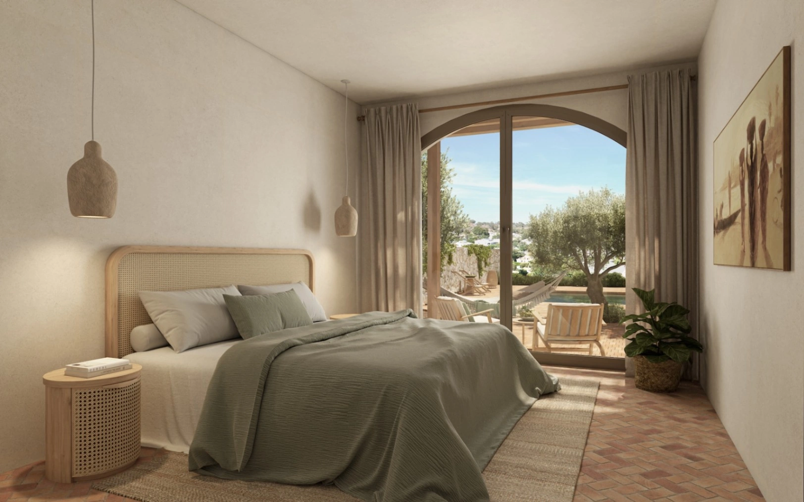 Villa mediterránea con diseño elegante y armonía entre interior y exterior en Calpe