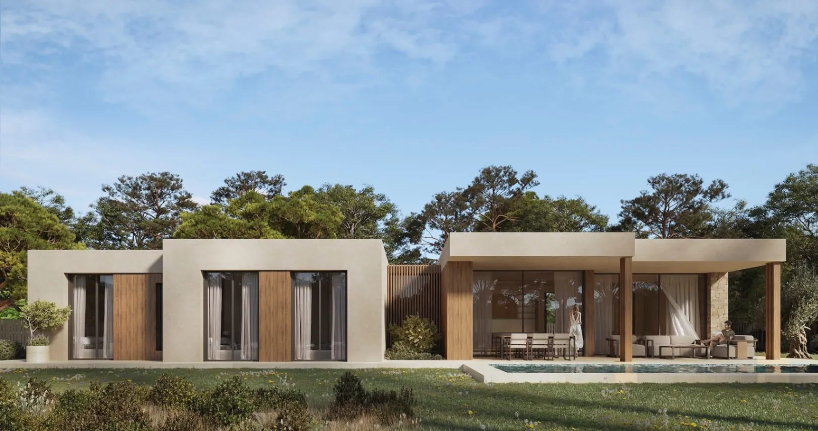 Villa moderna de una planta en la codiciada zona residencial de Pla Roig, Calpe