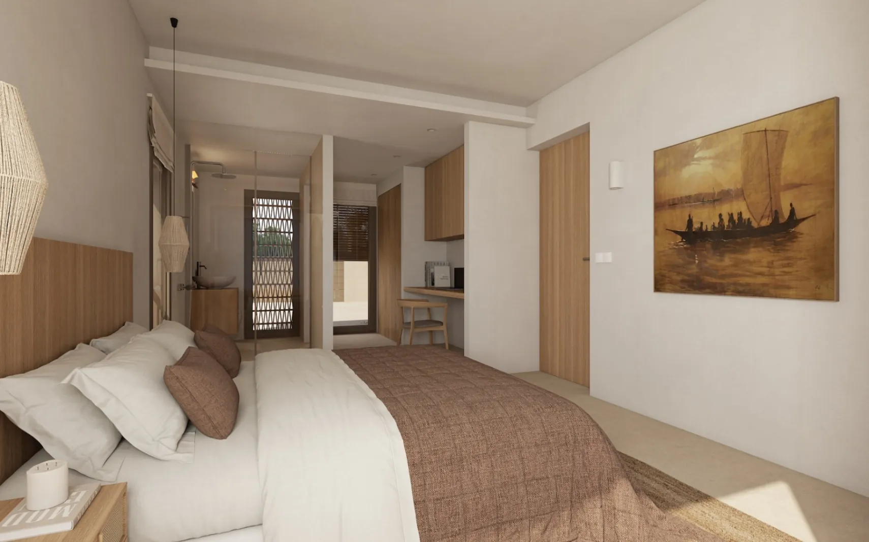 Villa mediterránea con diseño elegante y armonía entre interior y exterior en Calpe