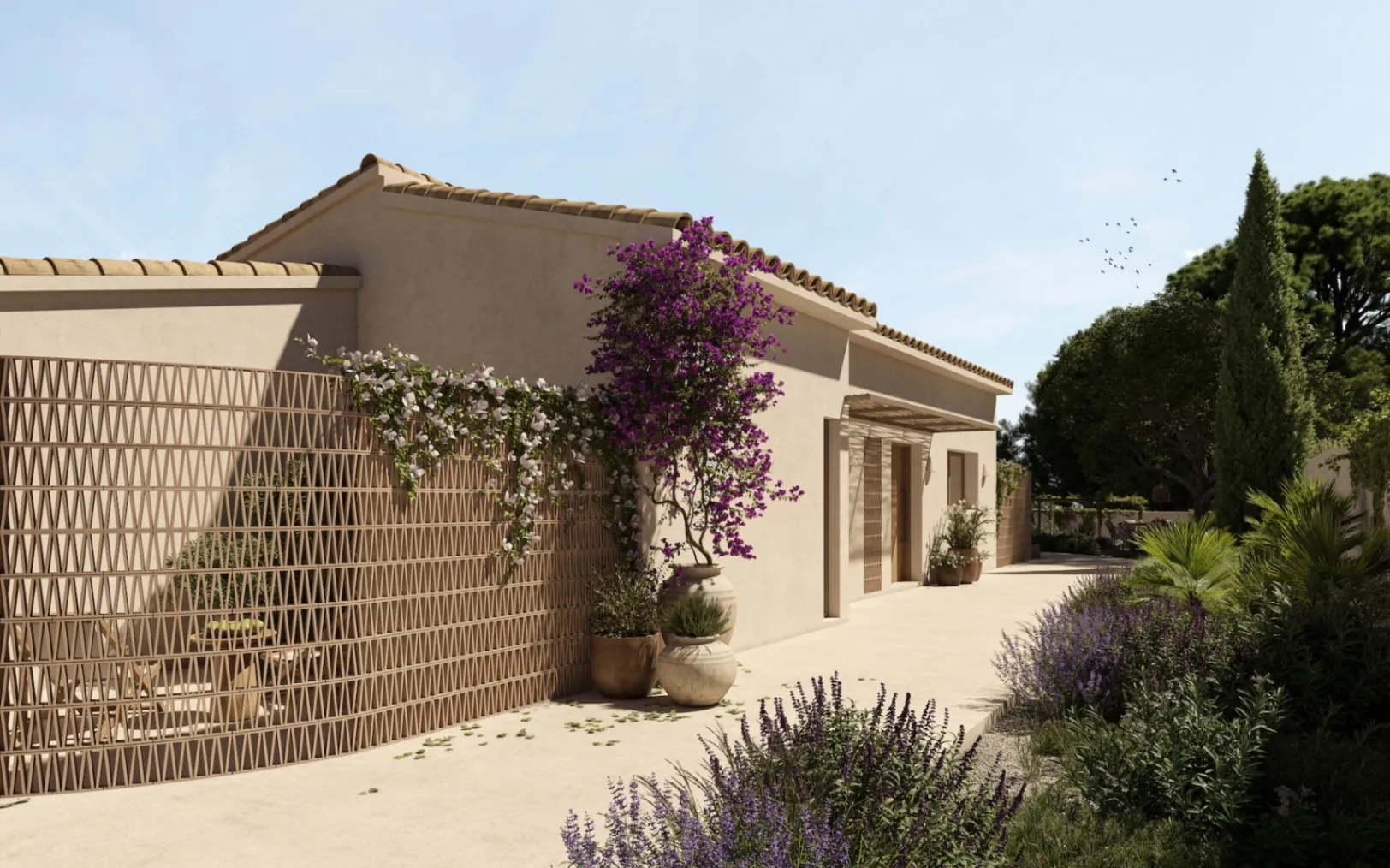 Elegante villa renovada con vistas al mar, piscina y jardin en Benissa Costa