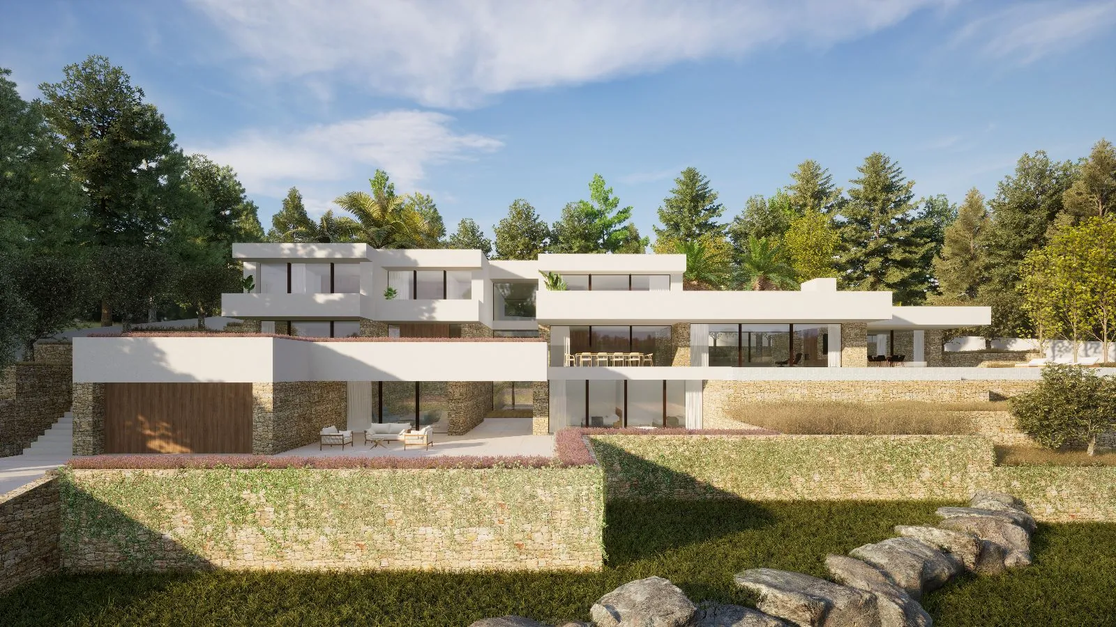 VILLA DE LUJO Y MODERNA A LA VENTA EN MORAIRA