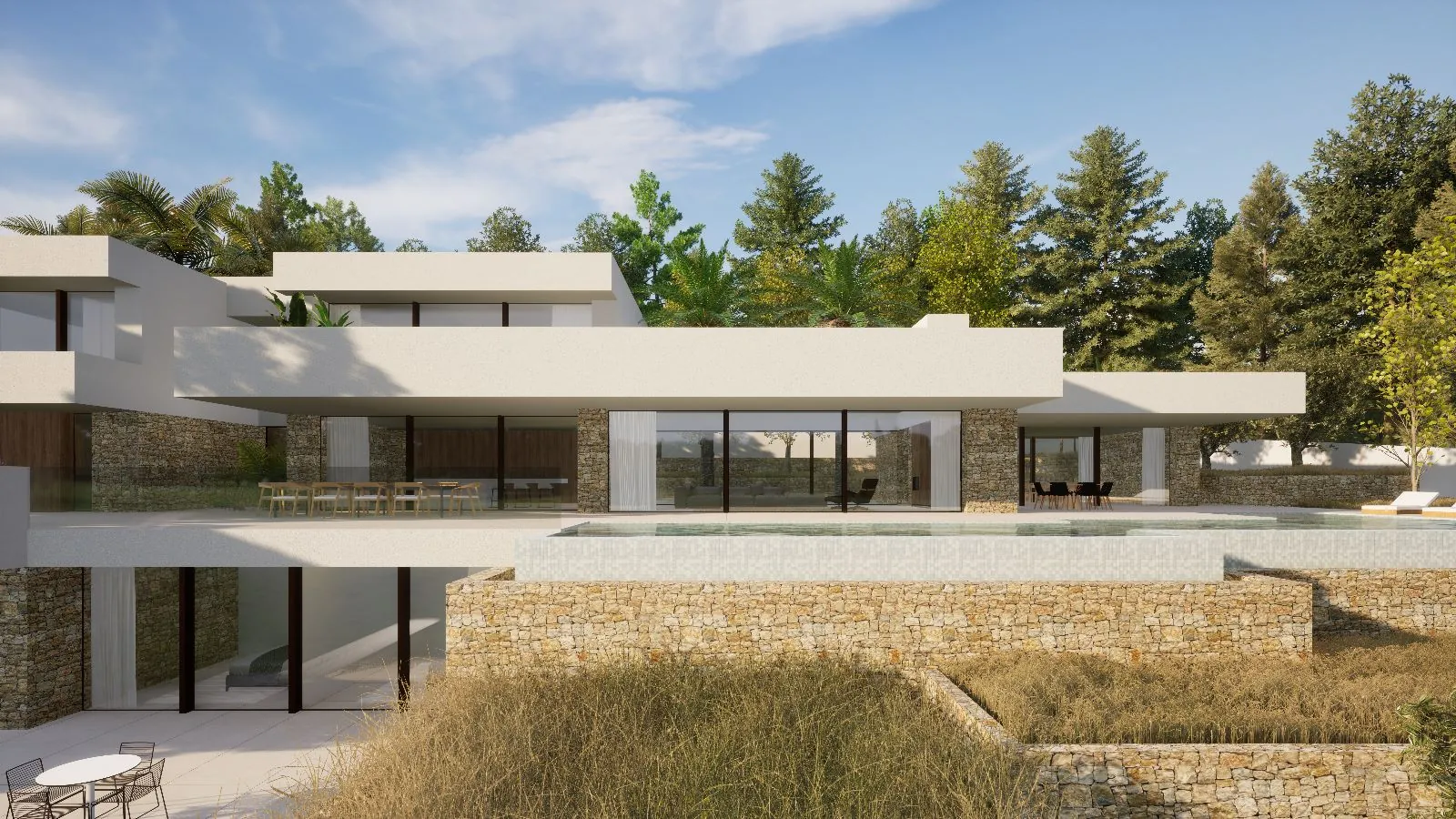 VILLA DE LUJO Y MODERNA A LA VENTA EN MORAIRA
