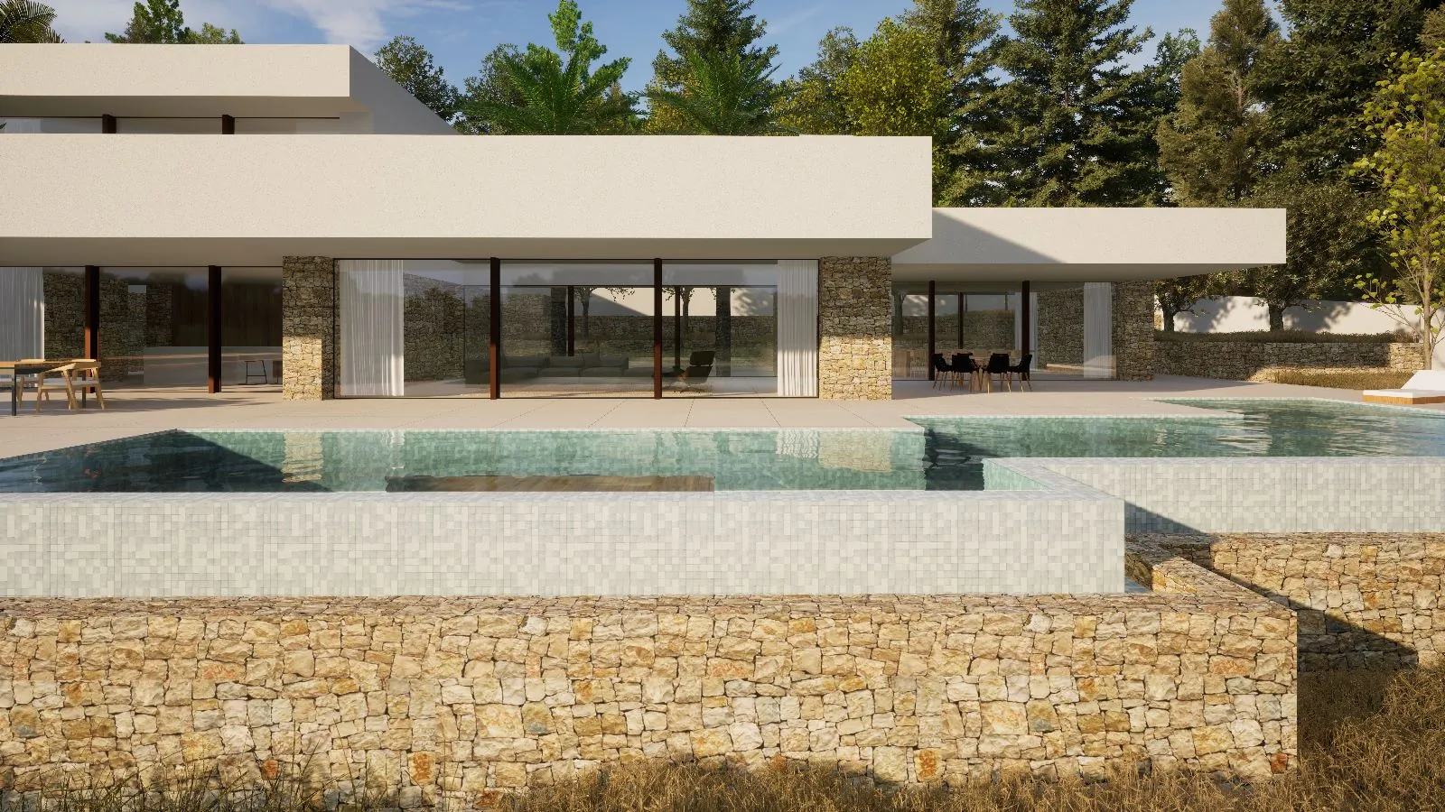 VILLA DE LUJO Y MODERNA A LA VENTA EN MORAIRA