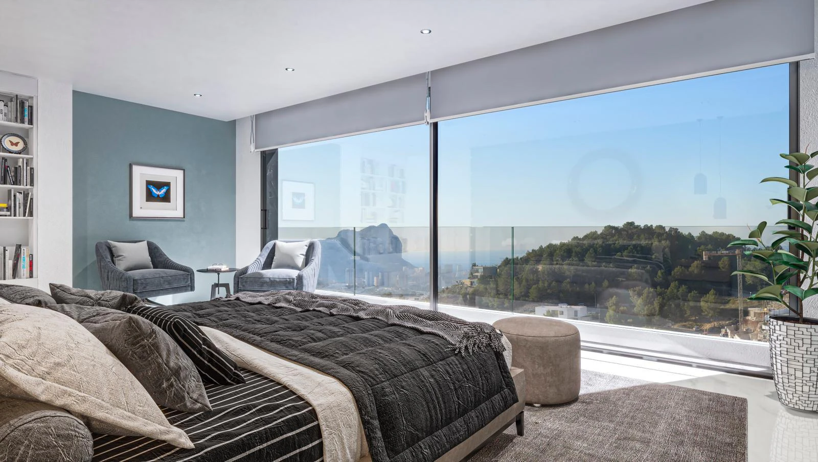 Exclusiva Villa Moderna con Vistas Panorámicas al Mar en Raco de Galeno, Benissa