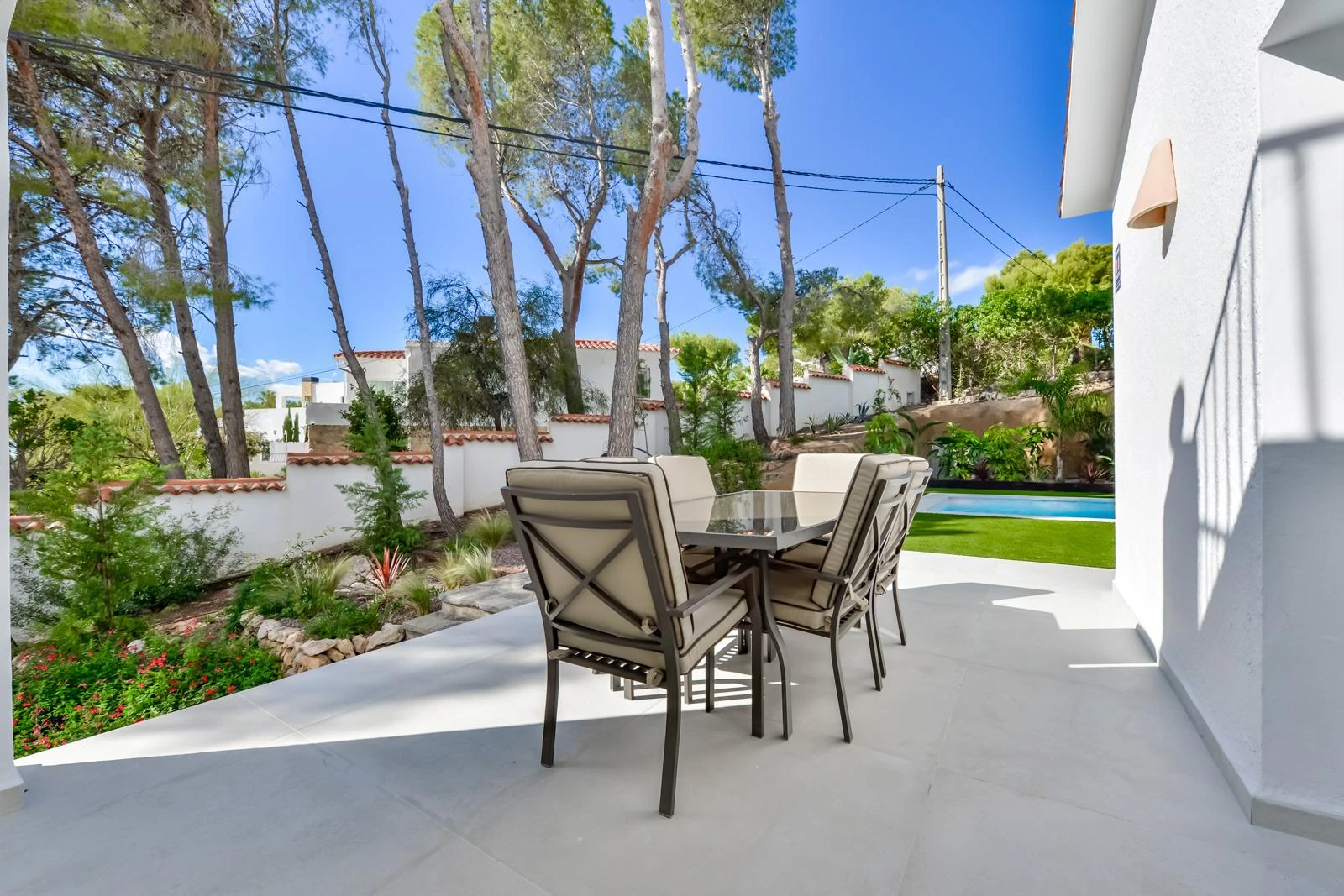 Encantadora Villa Independiente Cerca del Campo de Golf en Altea la Vella