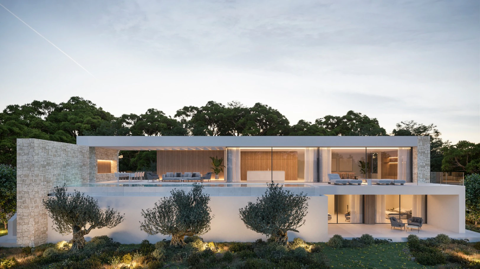 Elegante Villa Moderna en Construcción a Solo 900 m del Mar en Moraira