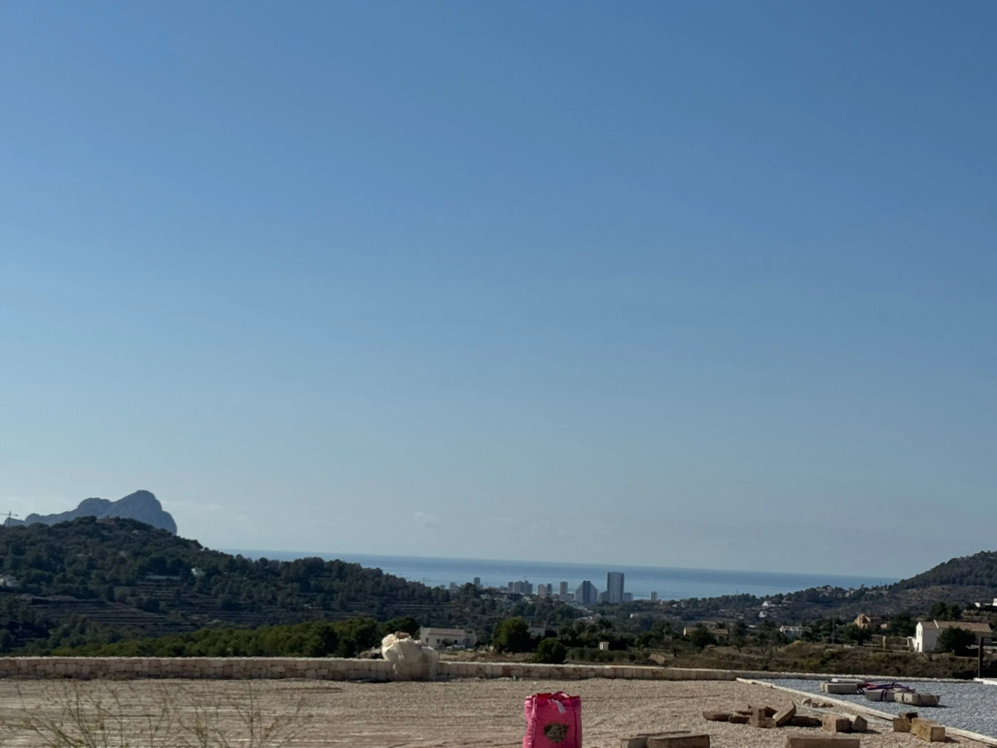 Parcela Rústica con Vistas al Mar en Venta en la Zona Calpe–Benissa