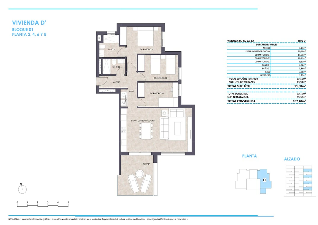Apartamentos nuevos y elegantes en Calpe con vistas al mar