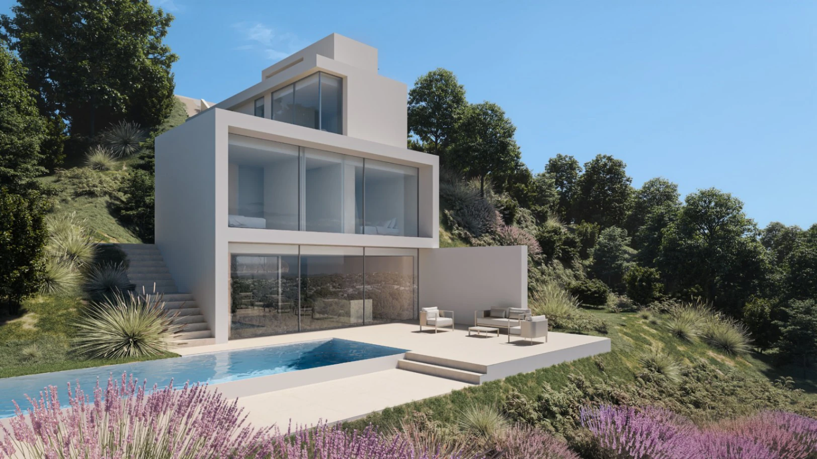 VILLA MODERNA DE LUJO CON VISTAS PANORÁMICAS AL MAR EN BENISSA COSTA