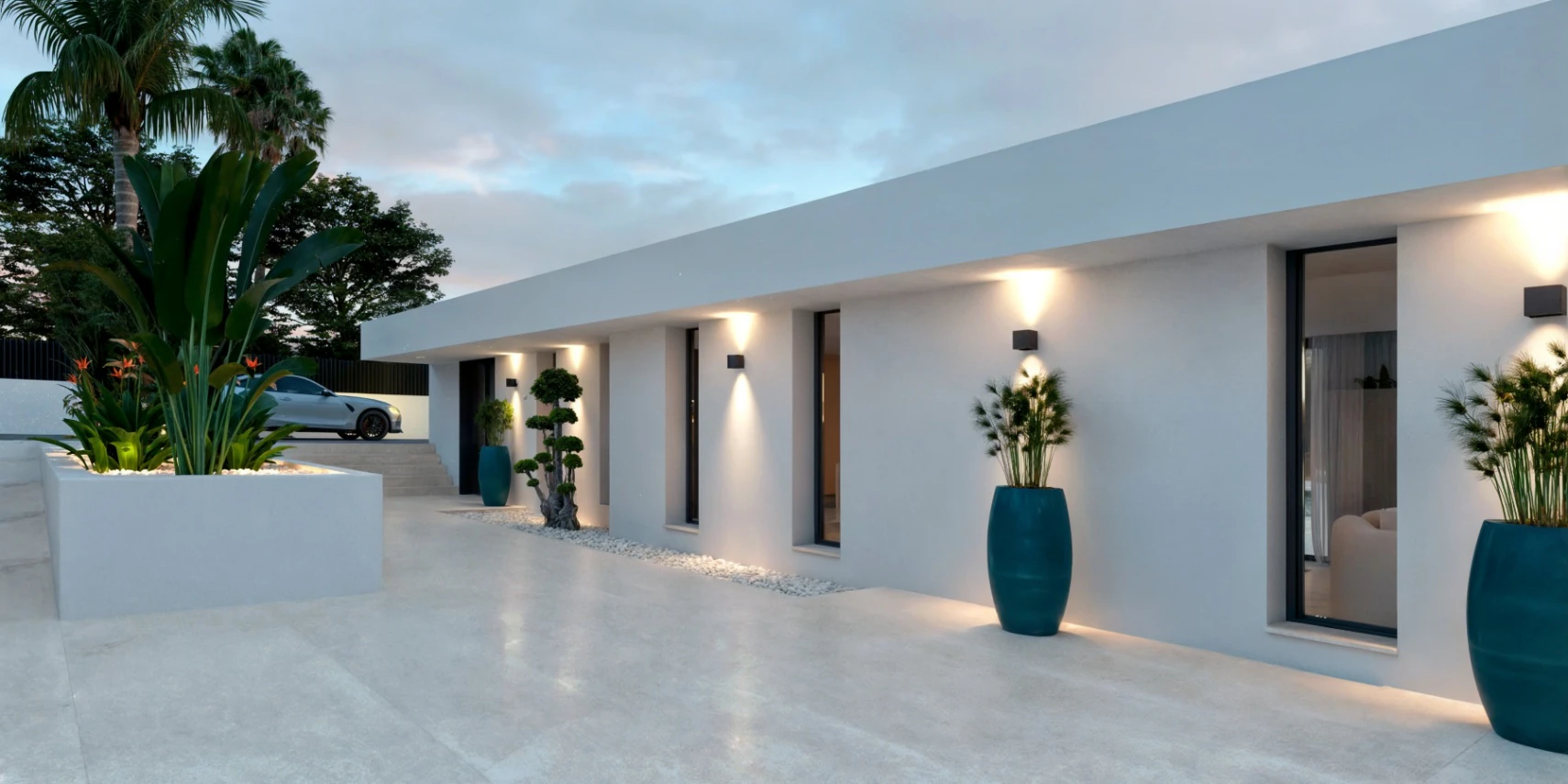 Villa moderna de lujo con vistas panorámicas al Mediterráneo en Calpe – Con vistas al emblemático Peñón de Ifach