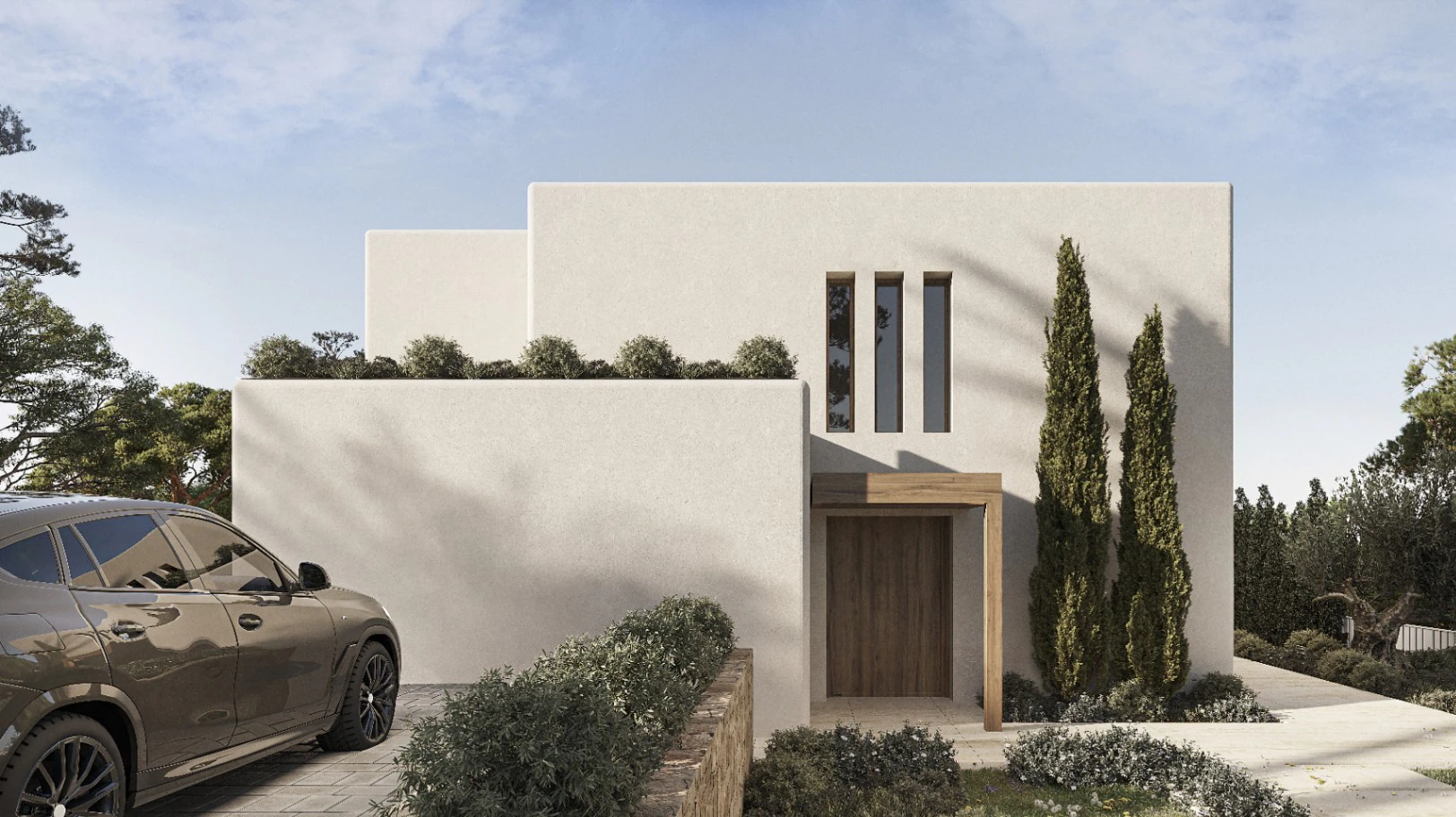 Exclusiva Villa de Estilo Ibicenco con Vistas al Mar en la Mejor Zona de La Fustera
