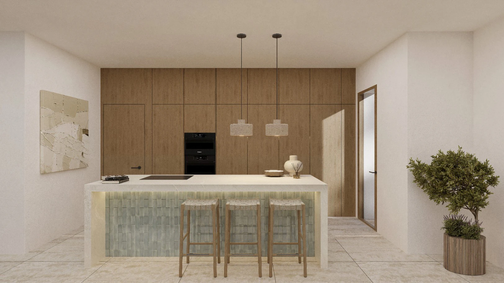 Exclusiva Villa de Estilo Ibicenco con Vistas al Mar en la Mejor Zona de La Fustera