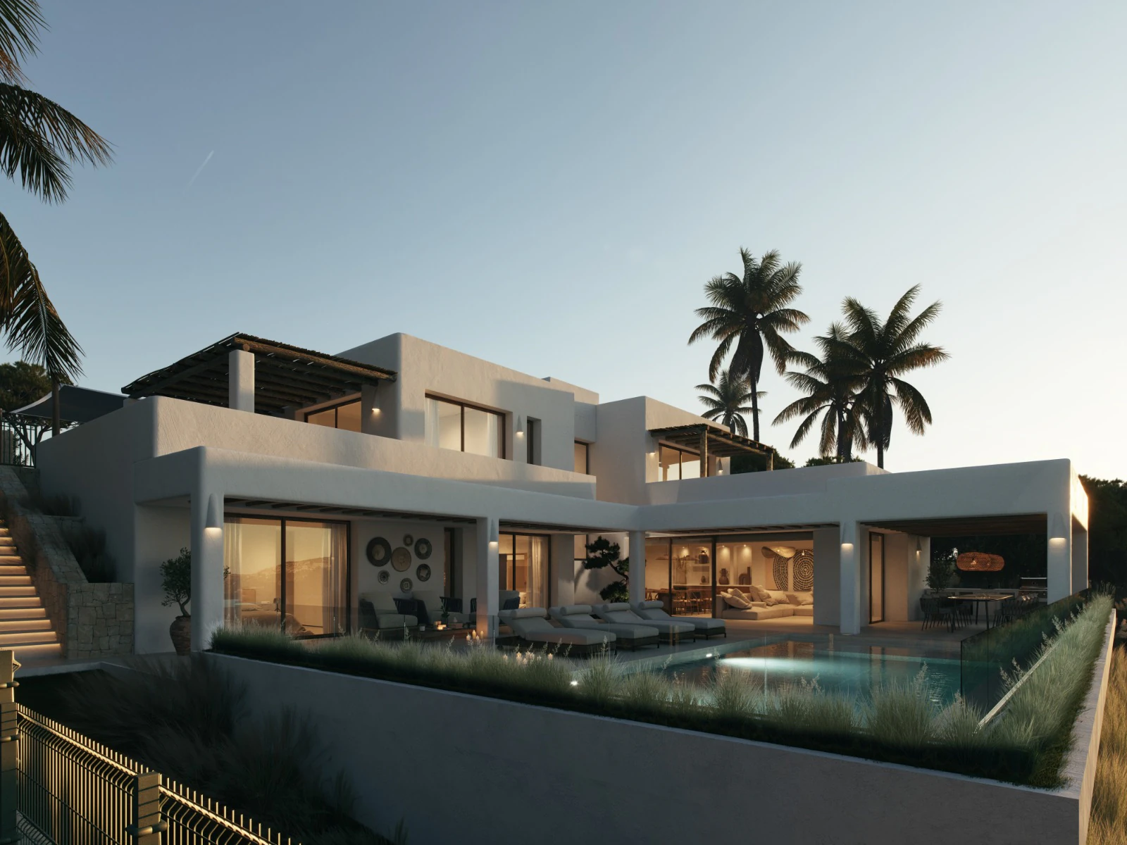 VILLA MODERNA CON VISTAS AL MAR EN MORAIRA