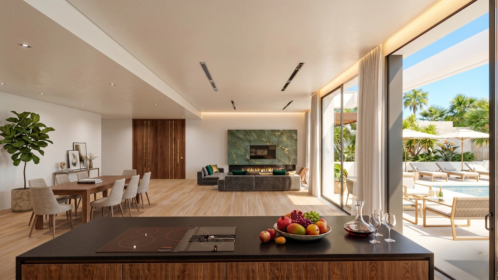 VILLA DE LUJO MODERNA CERCA DEL CENTRO DE MORAIRA Y DE SUS PLAYAS