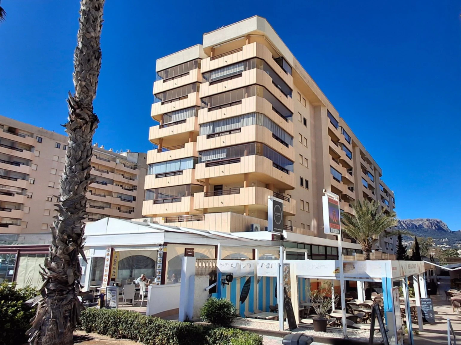 Apartamento en primera línea de playa en Calpe – Playa de la Fossa