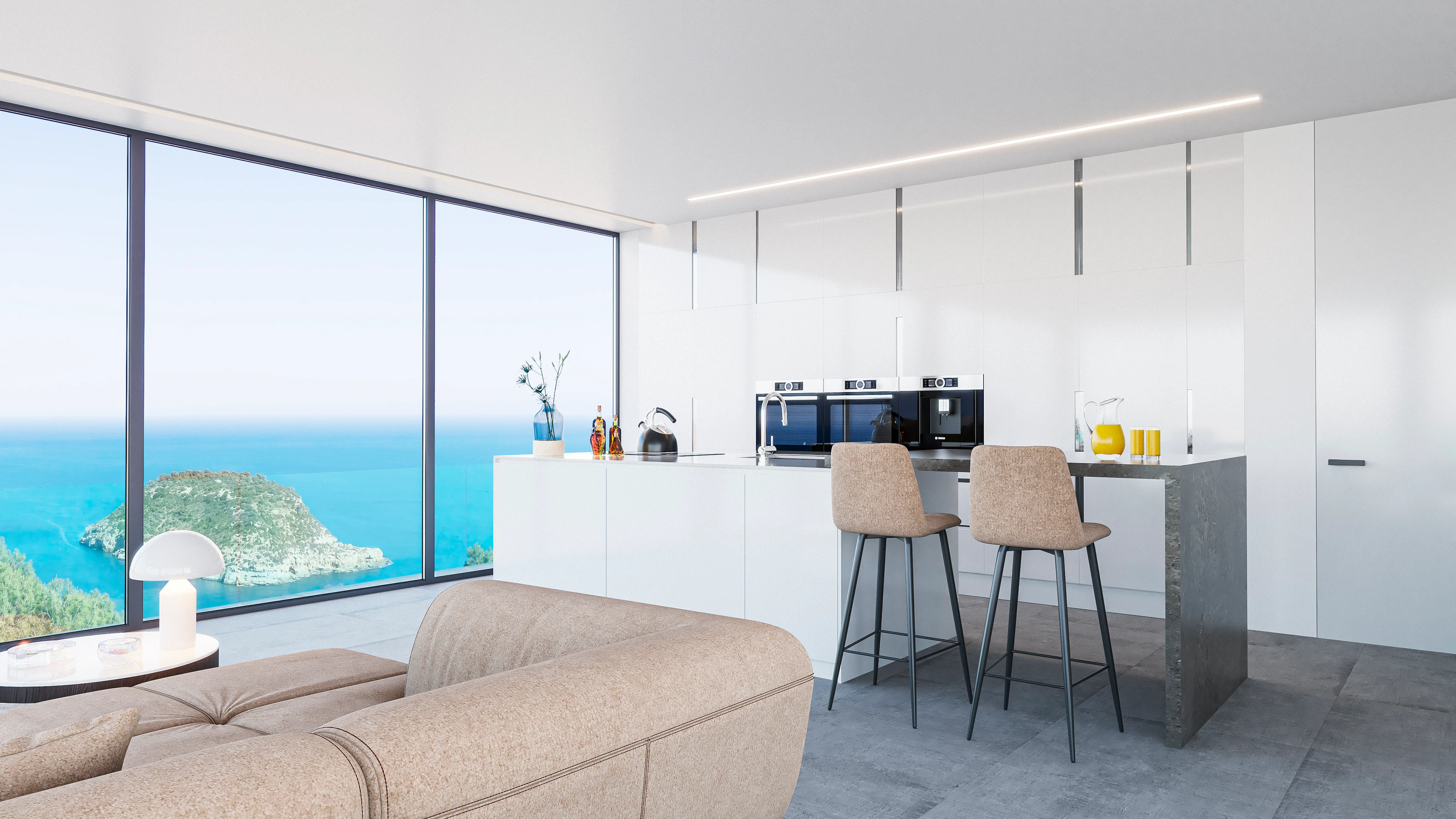 VILLA EN PRIMERA LINEA DE MAR EN JAVEA