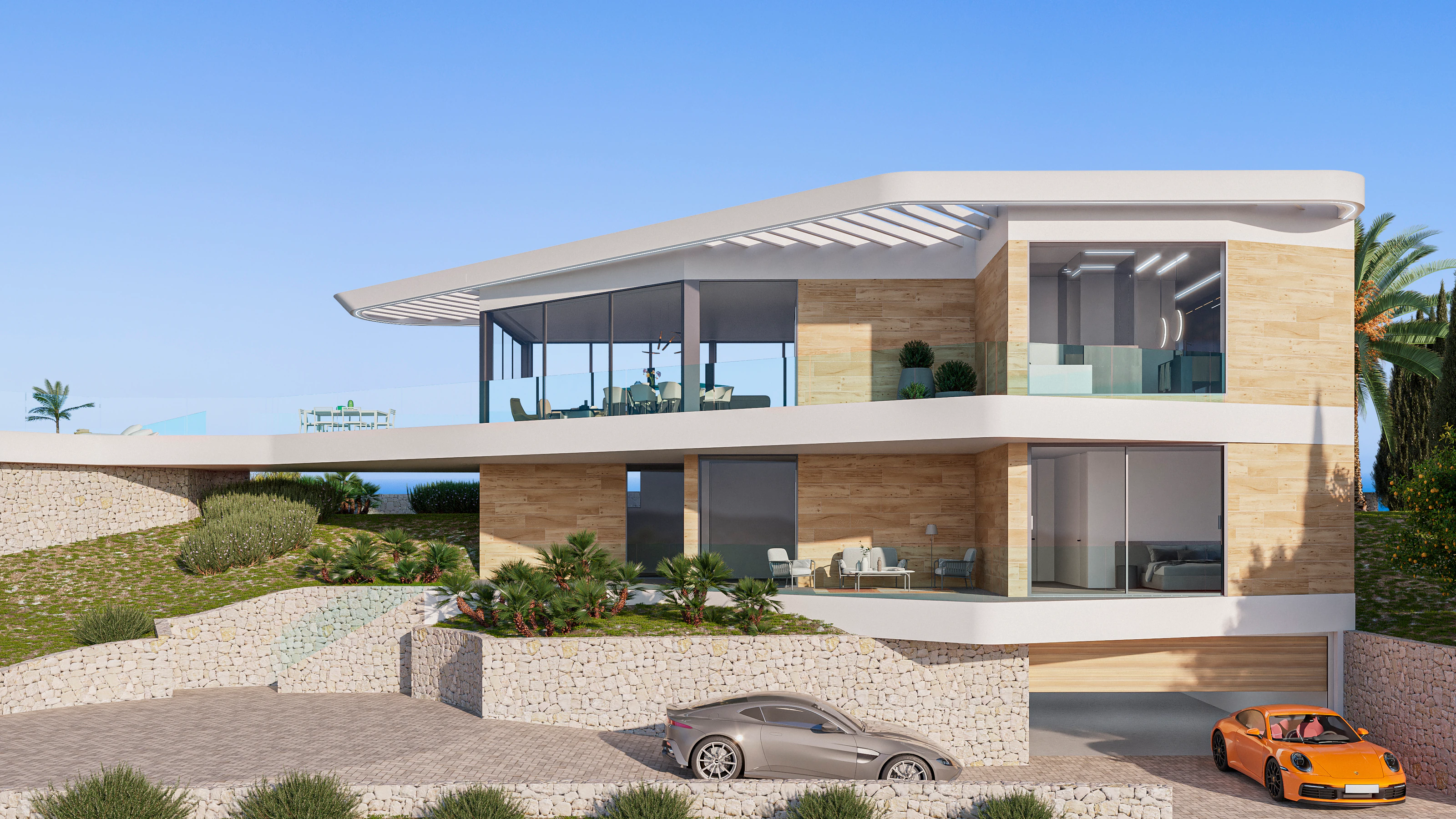 VILLA EN PRIMERA LINEA DE MAR EN JAVEA