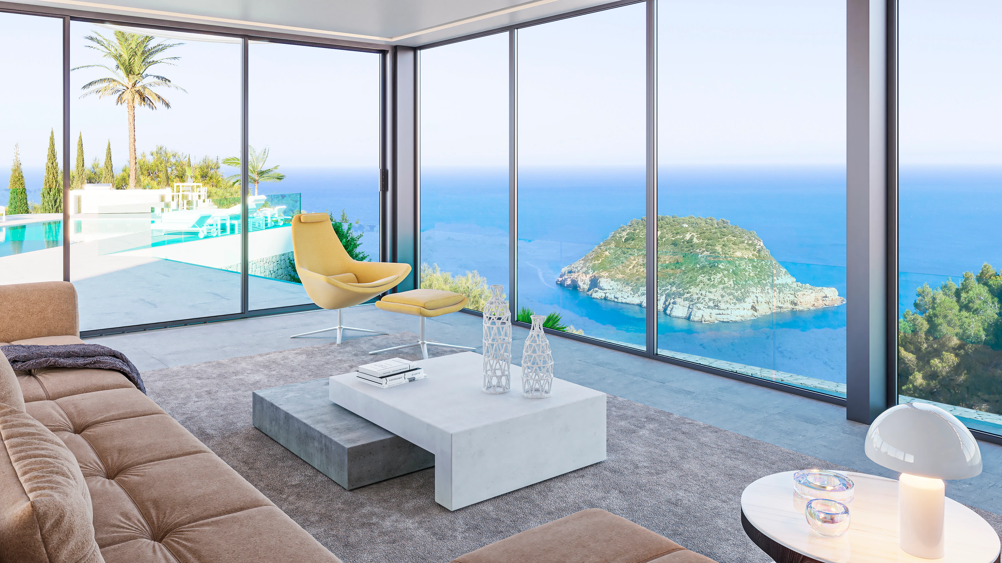 VILLA EN PRIMERA LINEA DE MAR EN JAVEA
