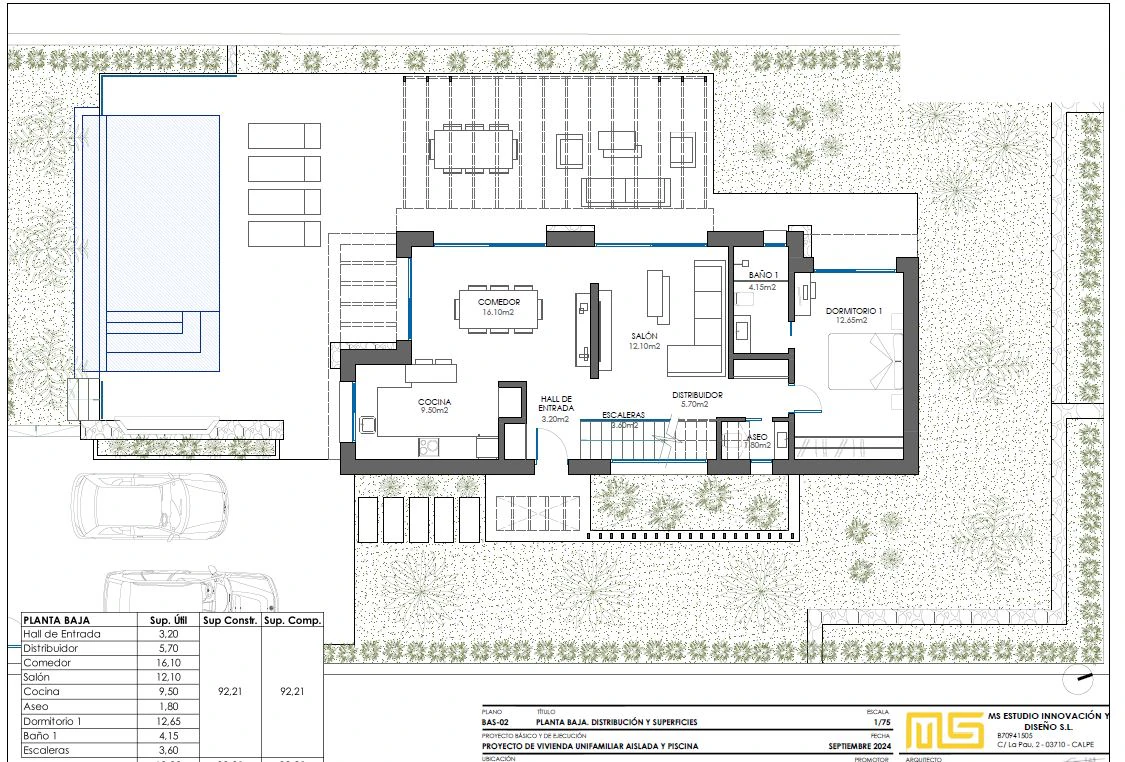 Chalet/Villa en venta en Calpe