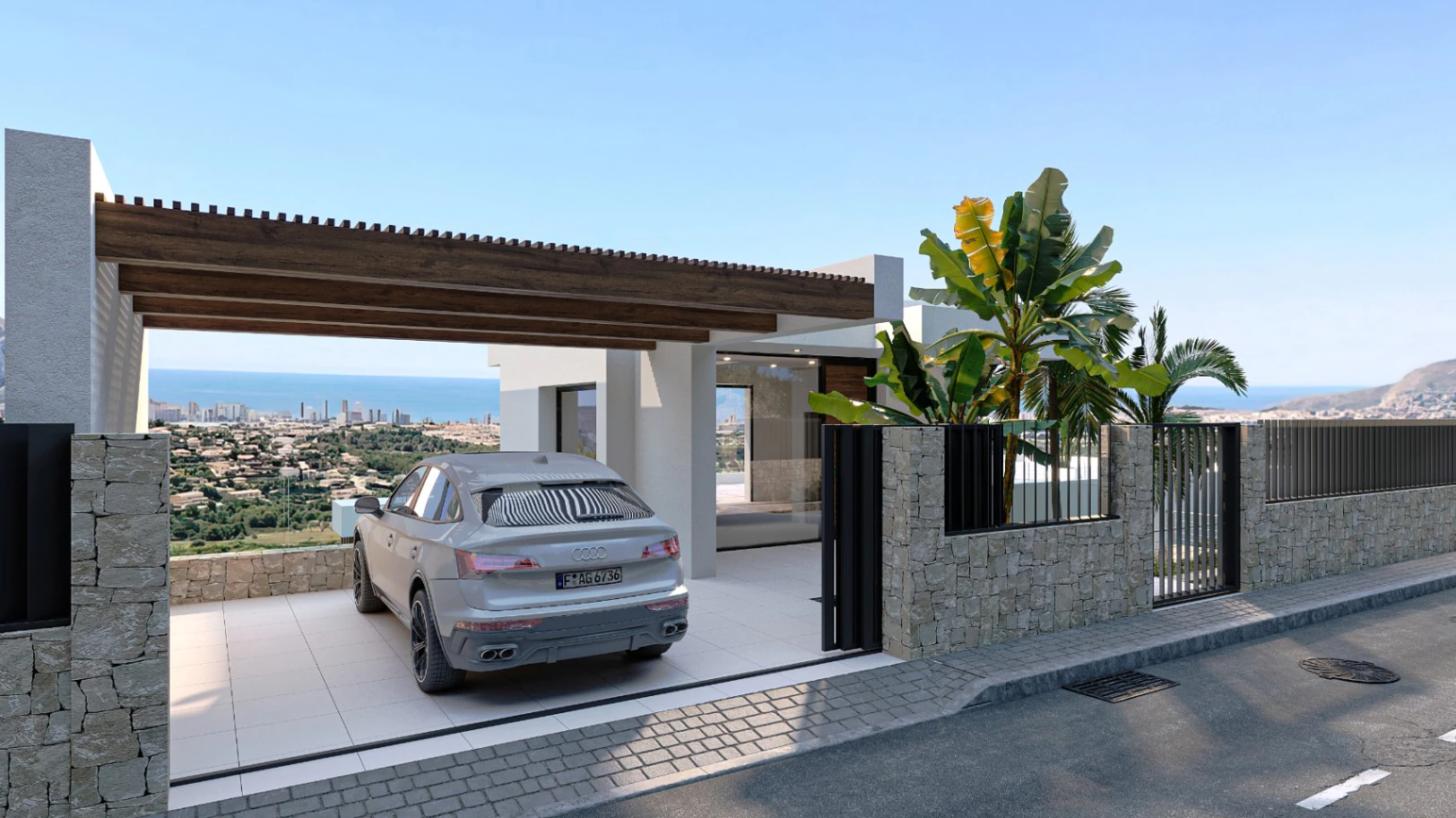 Elegante Villa de Obra Nueva en Calpe con Espectaculares Vistas al Mediterráneo