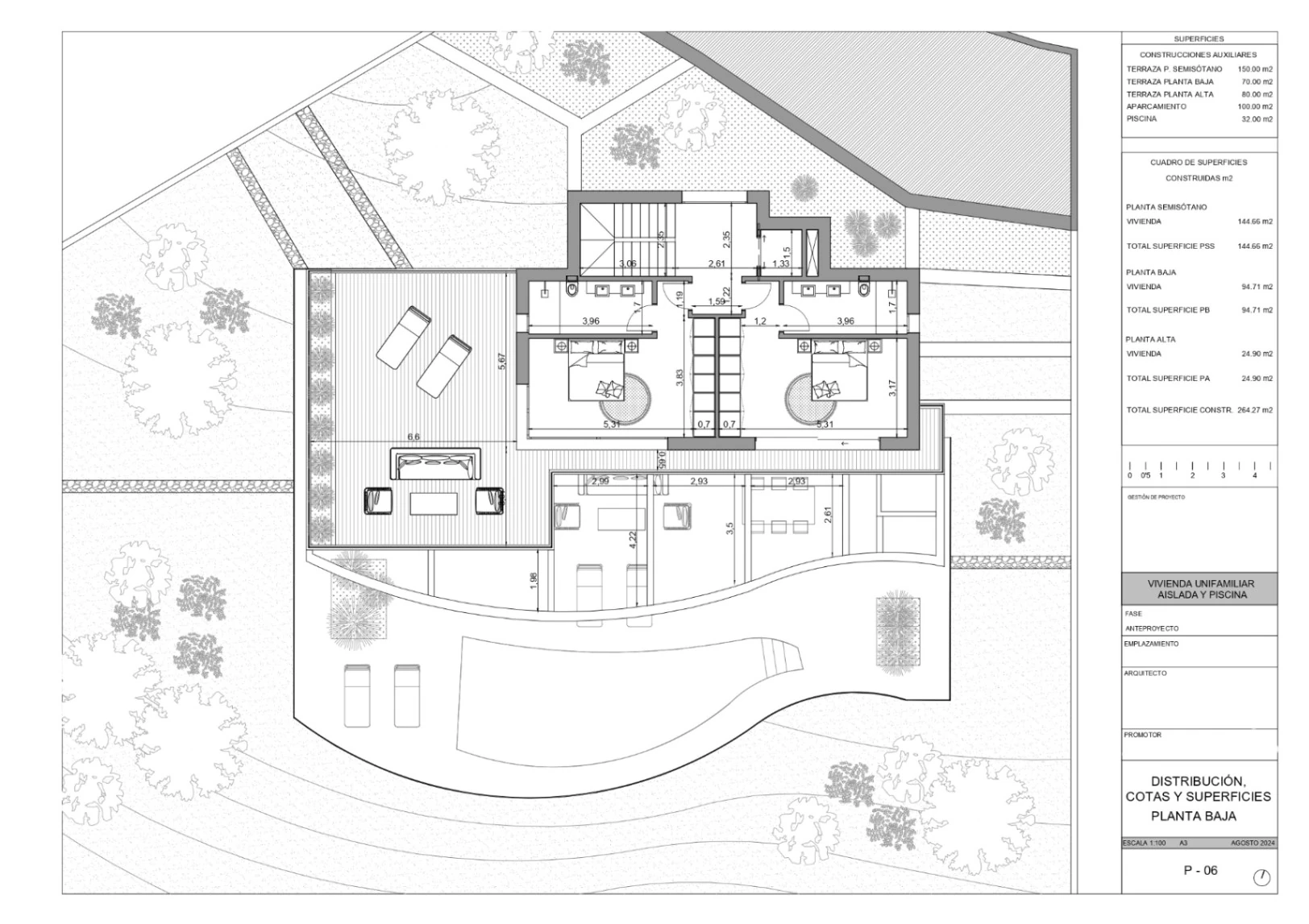 Villa sofisticada con orientación sur, piscina infinity y vistas al mar