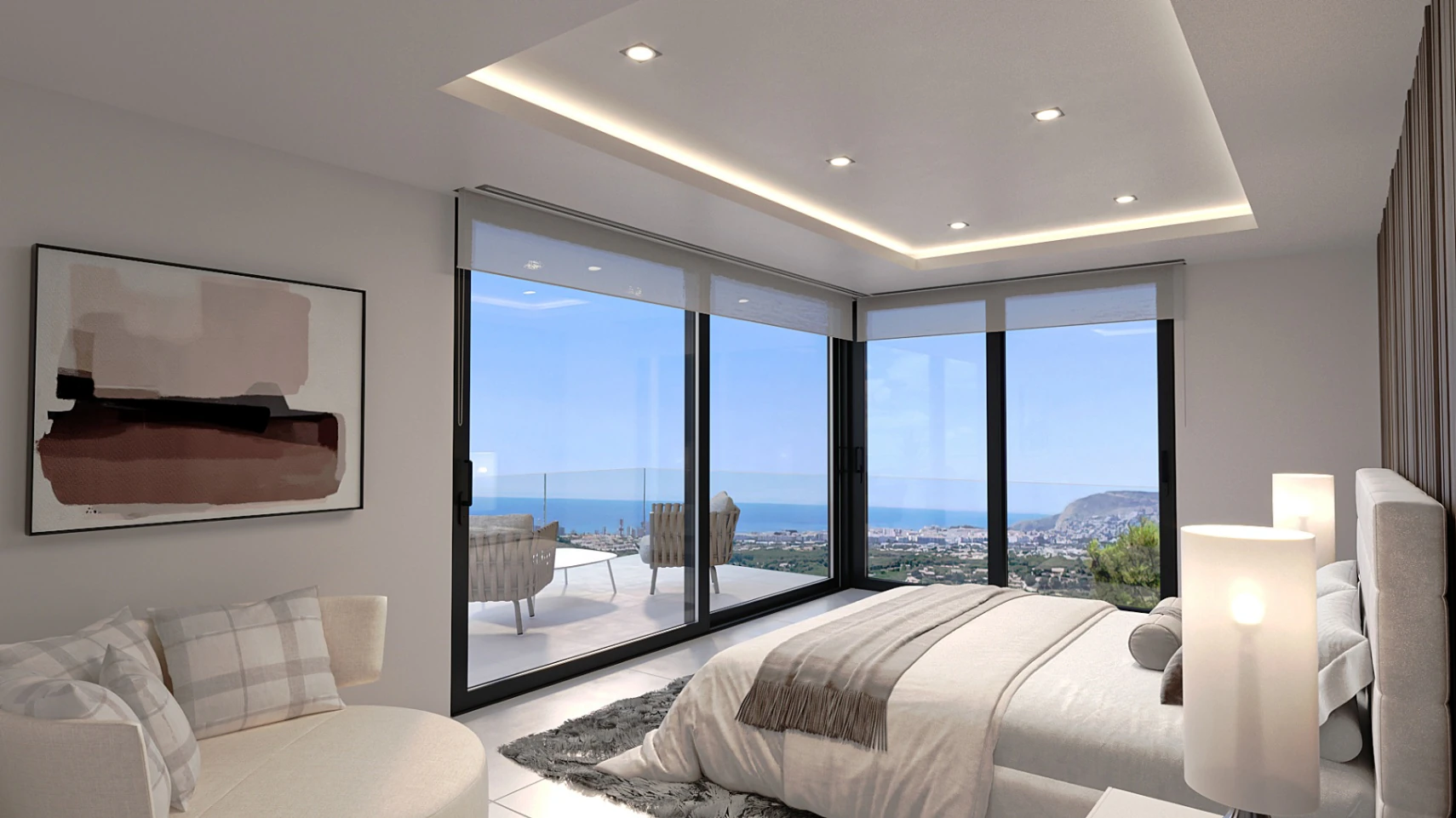 Elegante Villa de Obra Nueva en Calpe con Espectaculares Vistas al Mediterráneo