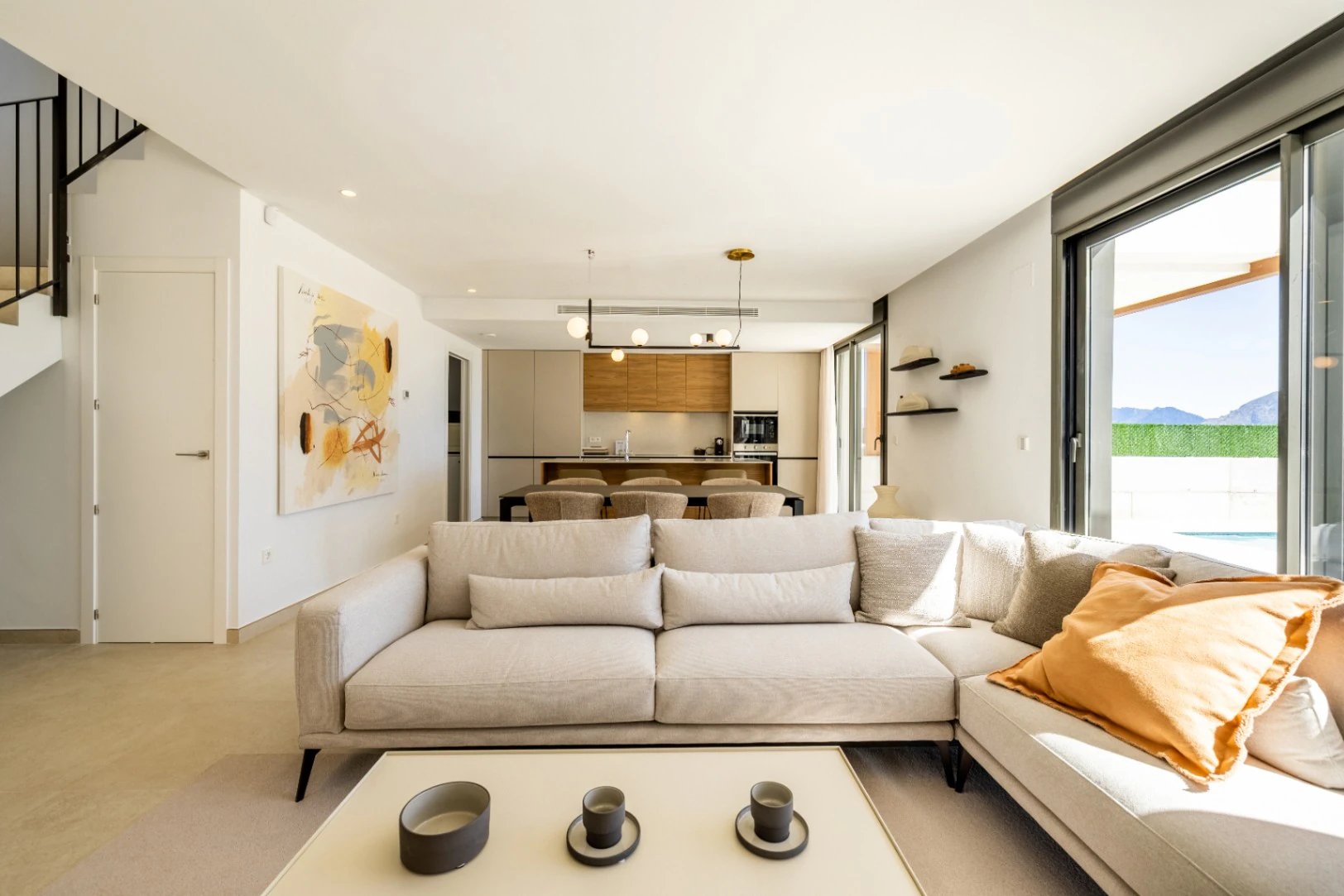 Modernas Villas de Obra Nueva en Polop con Vistas al Mar y la Montaña