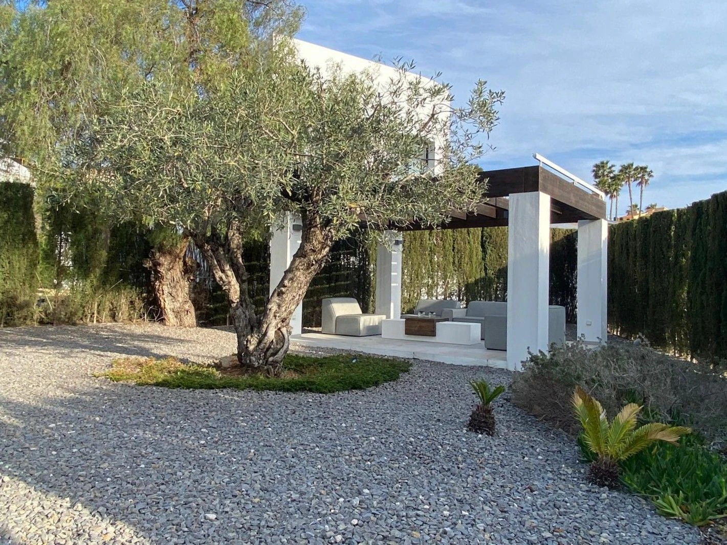 Villa con parcela llana, gran privacidad y excelente ubicación cerca de La Fustera, Benissa