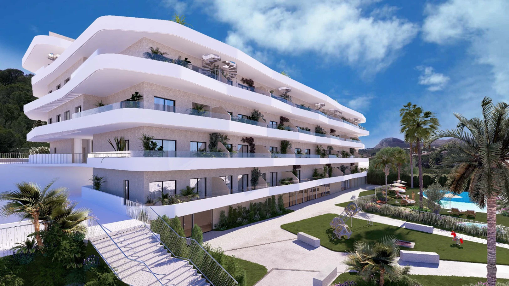 Residencial Exclusivo en La Nucía – Viviendas Modernas con Estilo Resort y Ubicación Privilegiada en la Costa Blanca