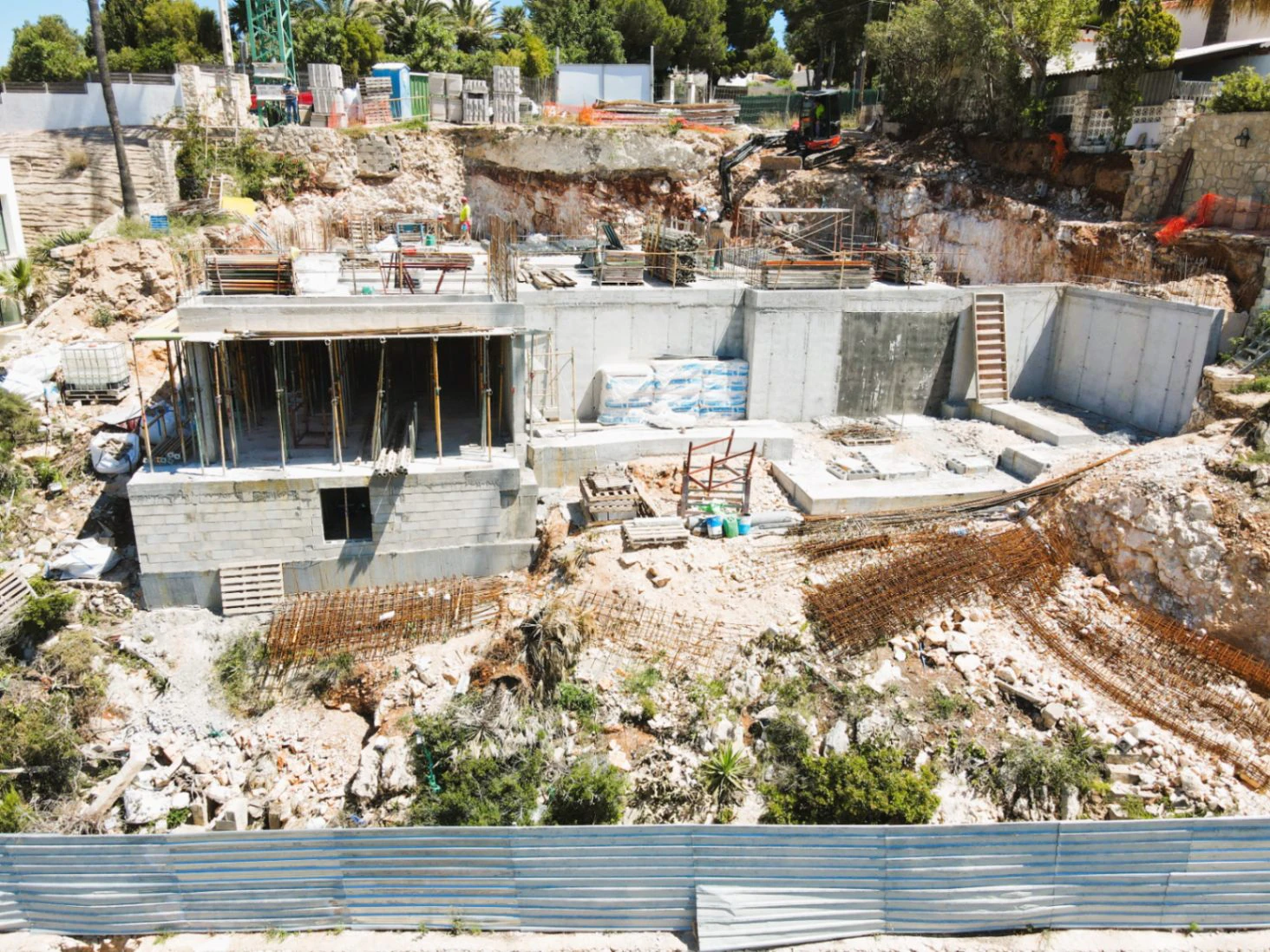 Exclusiva villa moderna de lujo en La Granadella con vistas panorámicas al mar