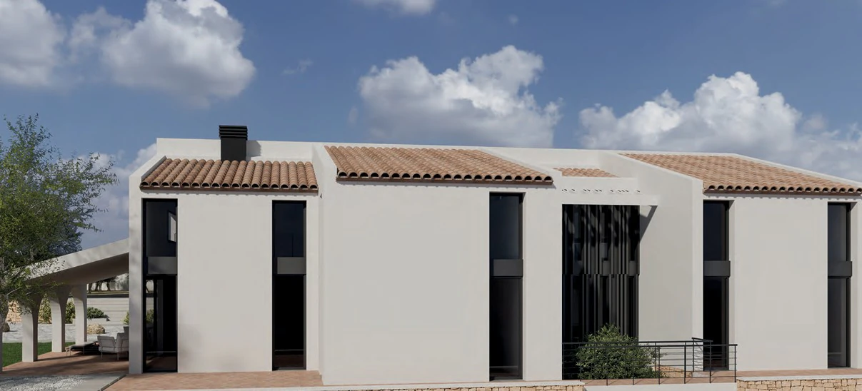 Modern House Project on Rustic Plot of More Than 10,000 m² – Teulada, Costa Blanca