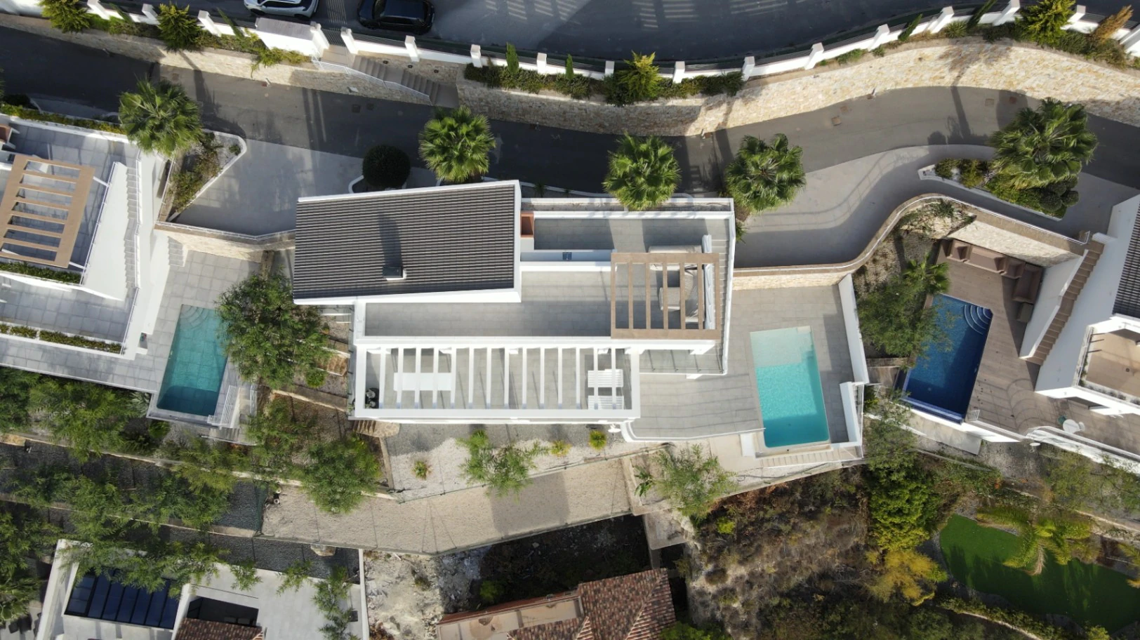Villa de lujo con espectaculares vistas panorámicas al mar y a la montaña a la venta en Altea.