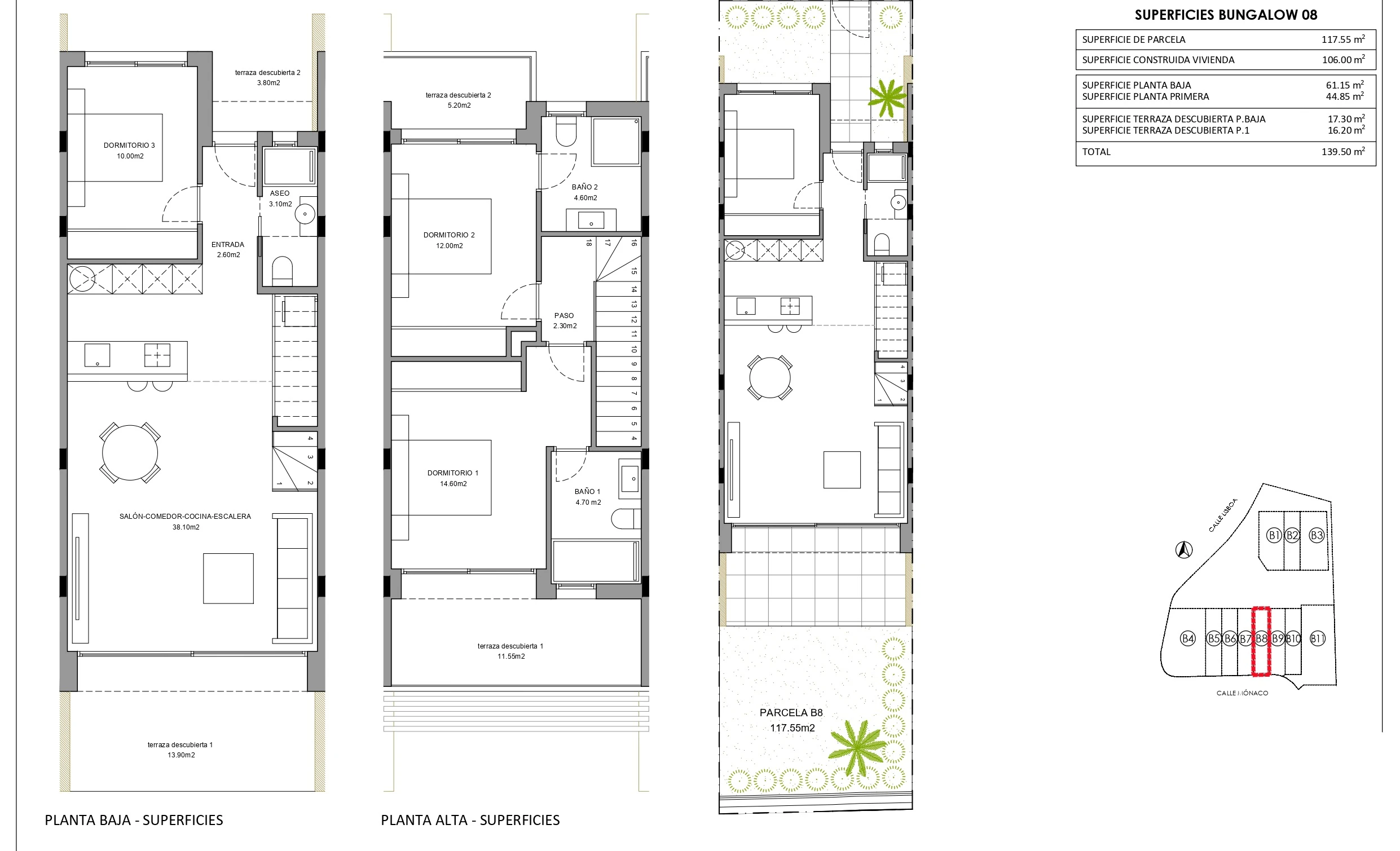 FOR SALE: NEW BUILD TOWNHOUSES IN FINESTRAT 3KM FROM THE SEA